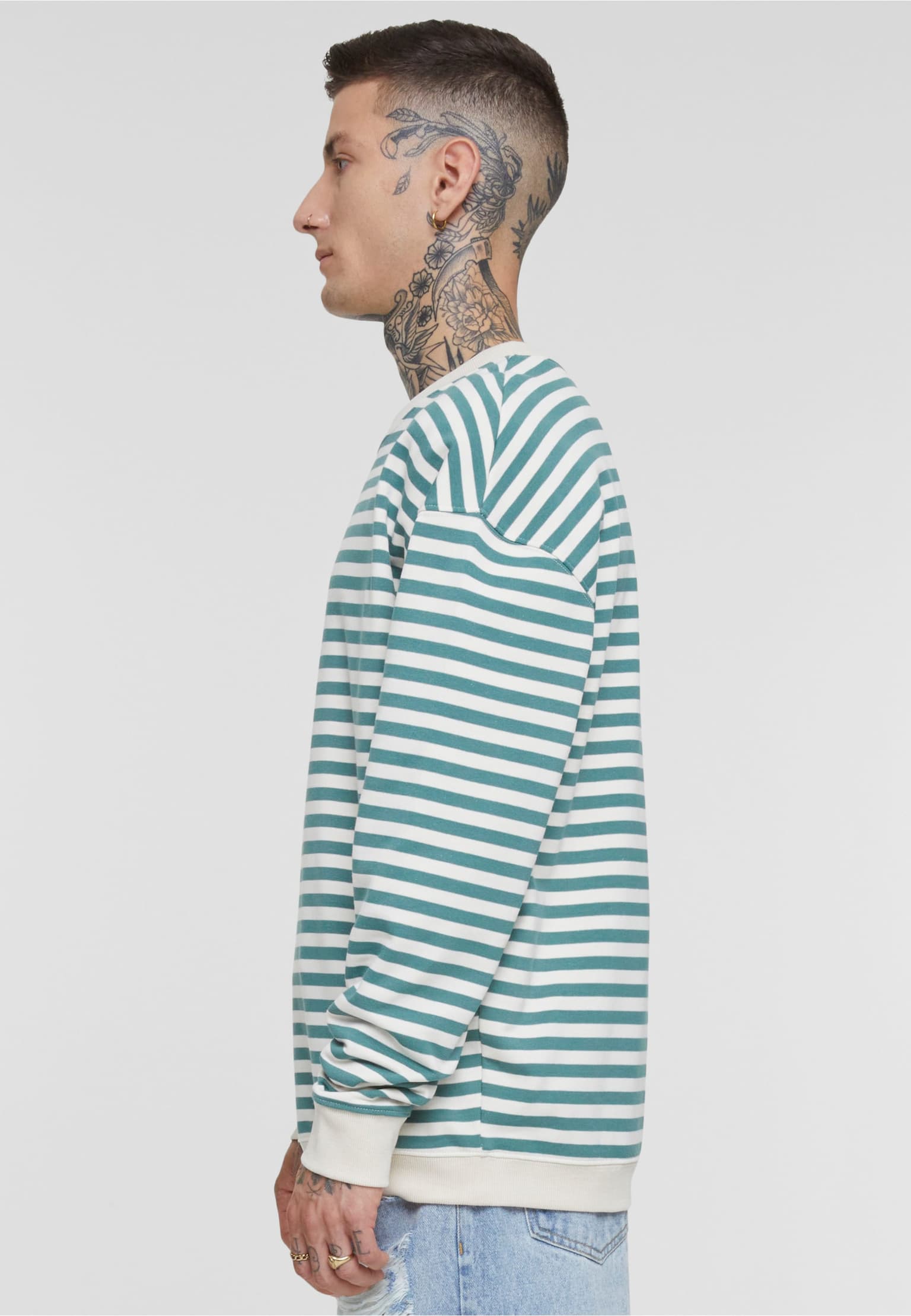 Urban Classics Striped Crewneck – Bild 3