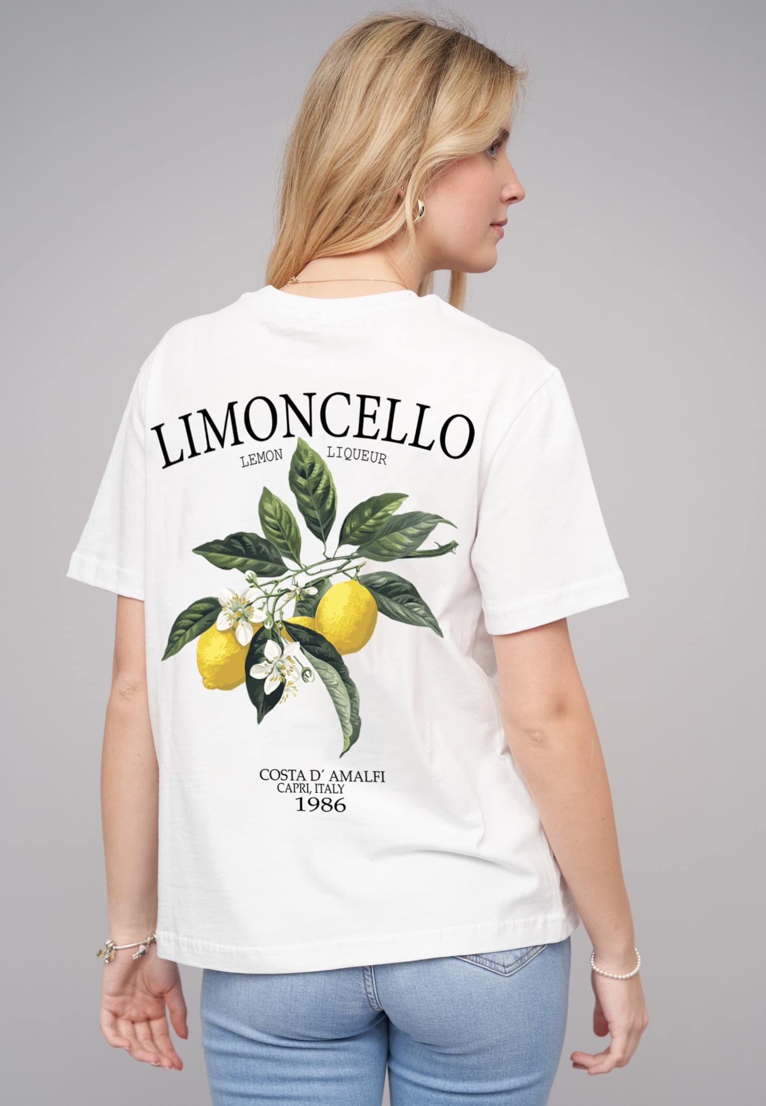 Cloud5ive Ladies 77 Limoncello White Tee – Bild 2