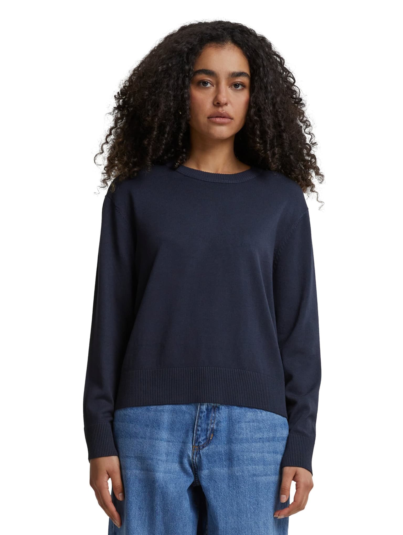Urban Classics Ladies Knitted Roundneck Sweater – Bild 3