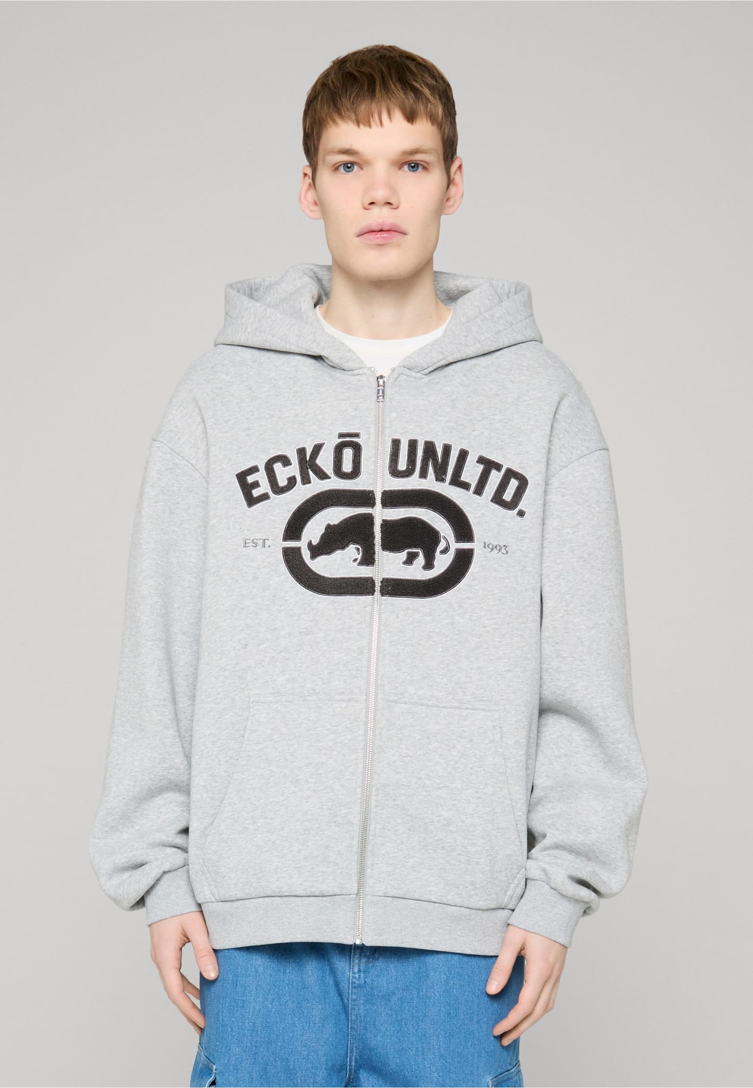 Ecko Unltd. Vintage Logo Zip-Hoodie