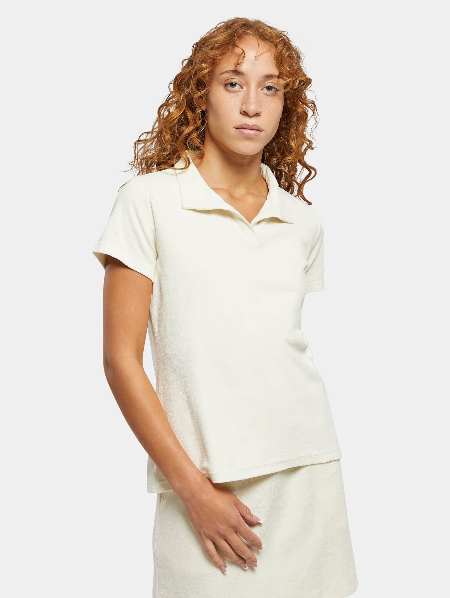 Urban Classics Ladies Towel Polo Tee