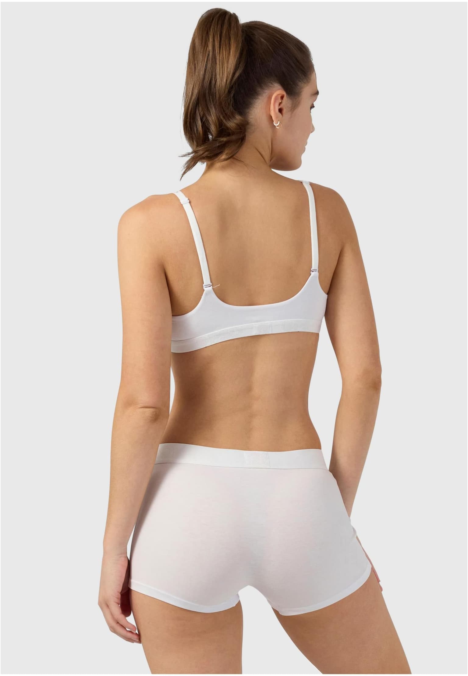 PSD WHITE Modal Solids Scoop Bralette – Bild 2