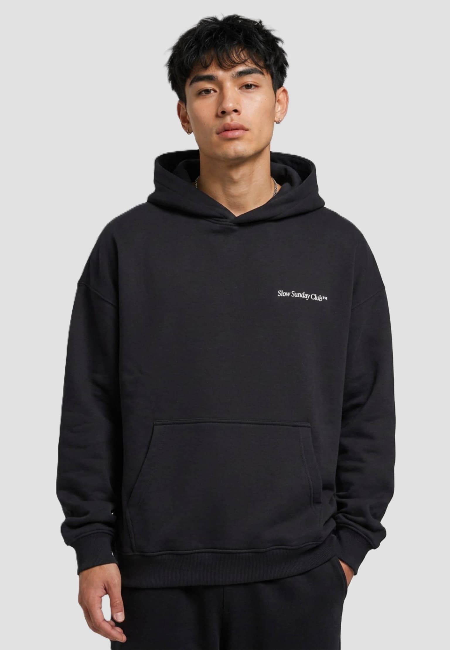 Another Cotton Lab Slow Sunday Coffe Club Oversize Hoodie – Bild 2