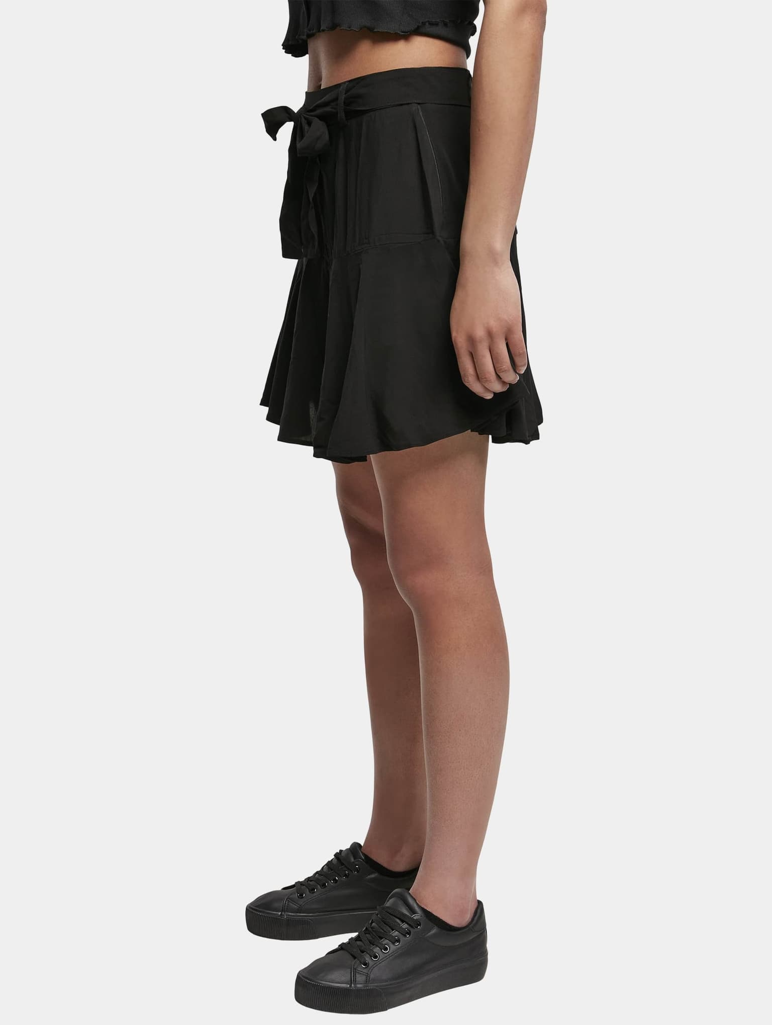 Urban Classics Ladies Viscose Mini Skirt – Bild 3