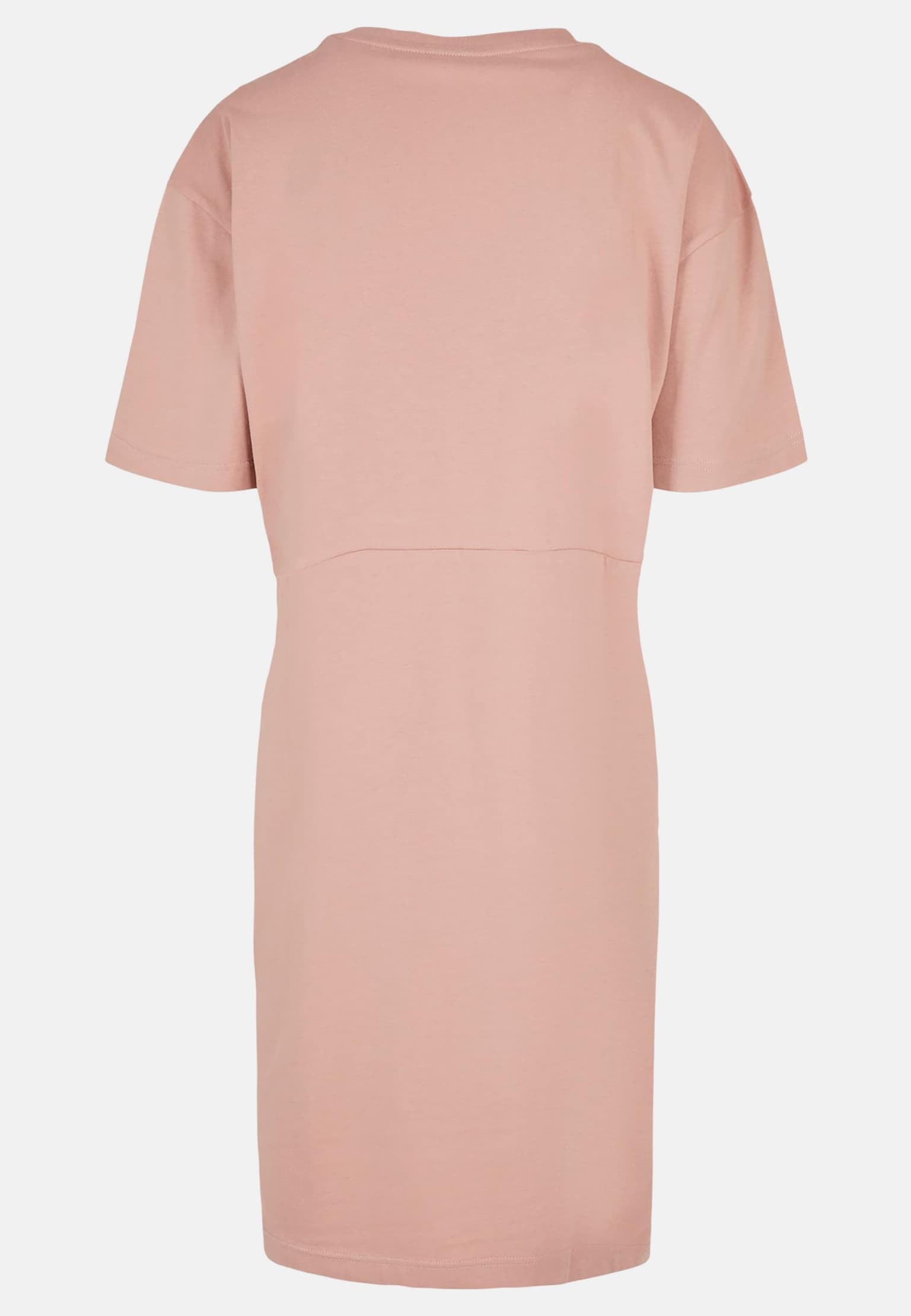 Merchcode POD Ladies Rose Oversized Slit Tee Dress – Bild 4