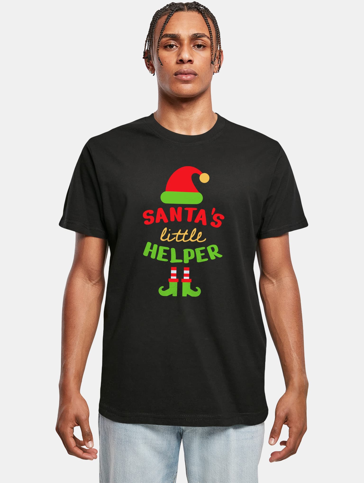 Merchcode Christmas Santa´s Little Helper Tee