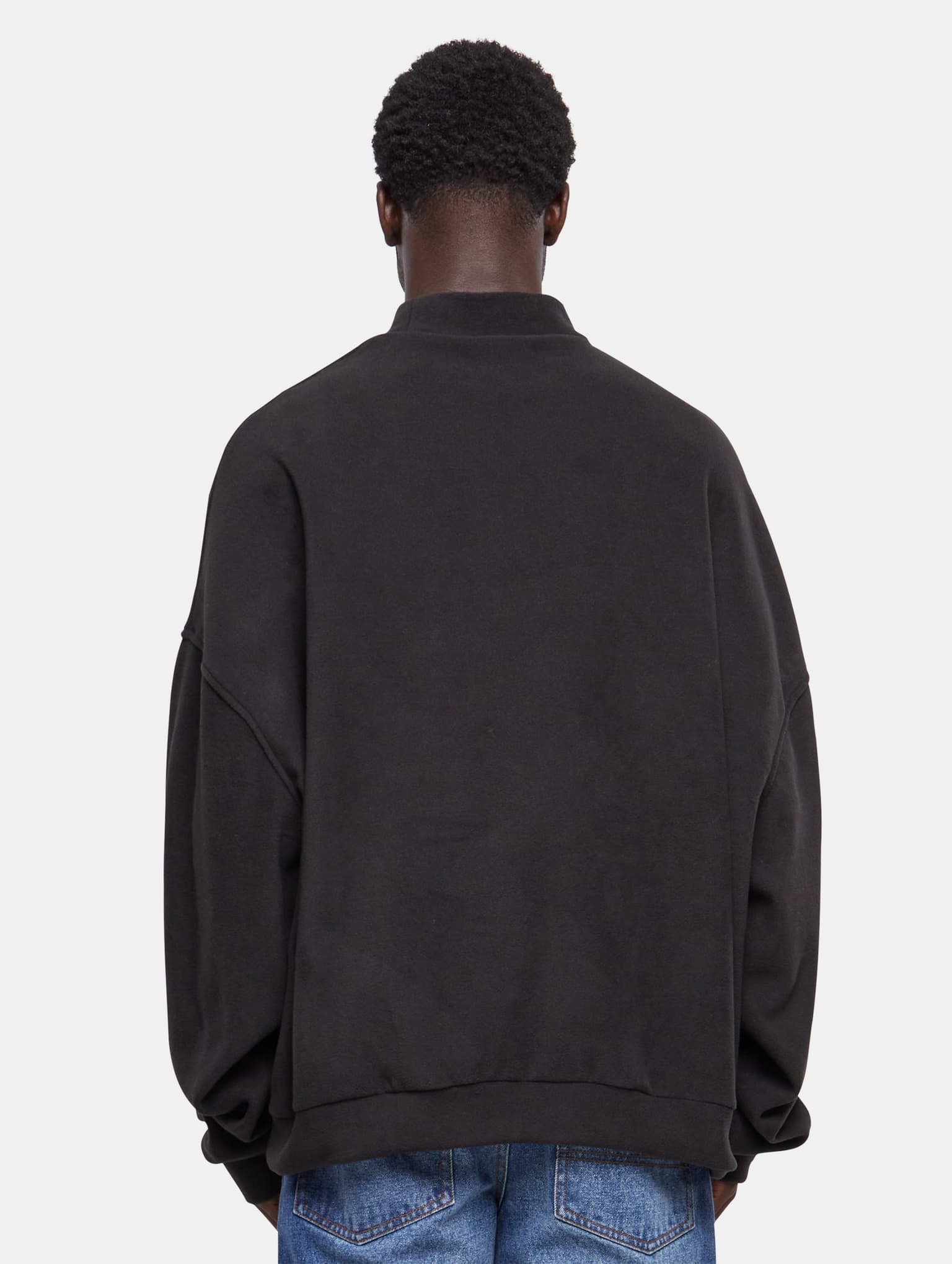 Urban Classics Oversized Polar Fleece Crew – Bild 2