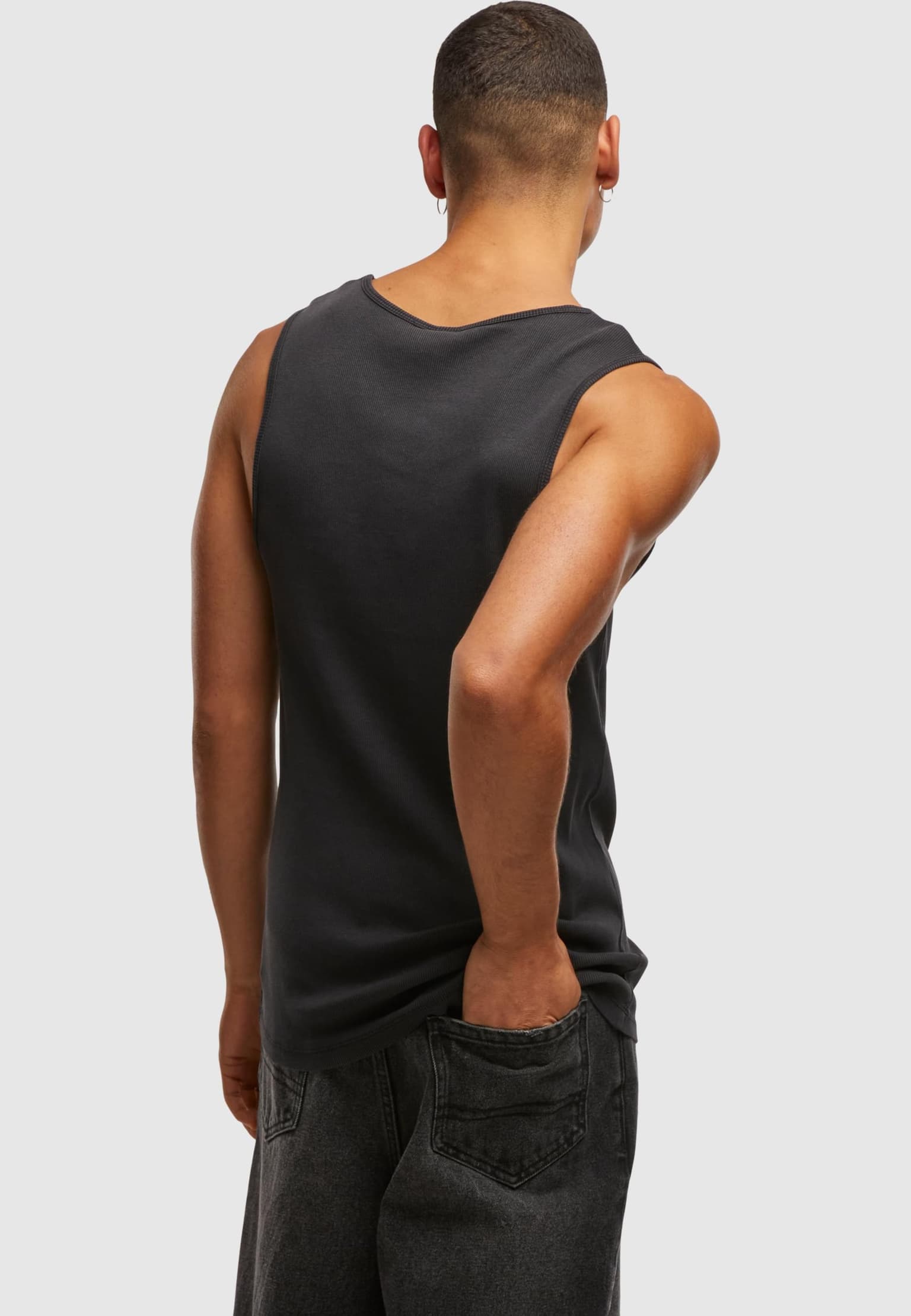 Urban Classics Washed Rib Tanktop – Bild 2