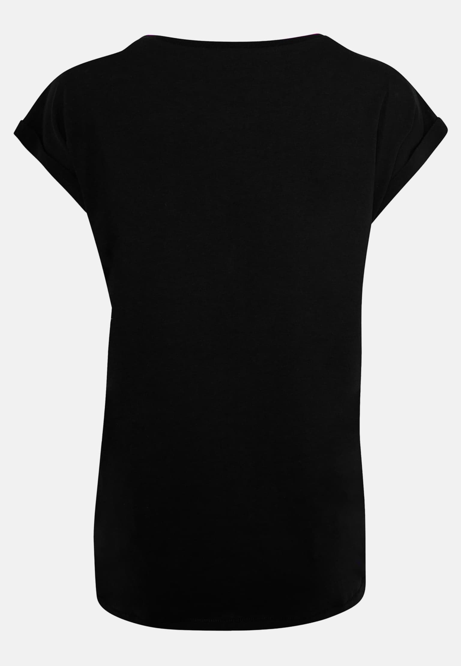 Merchcode POD Ladies Butterflies Extended Shoulder Tee – Bild 4