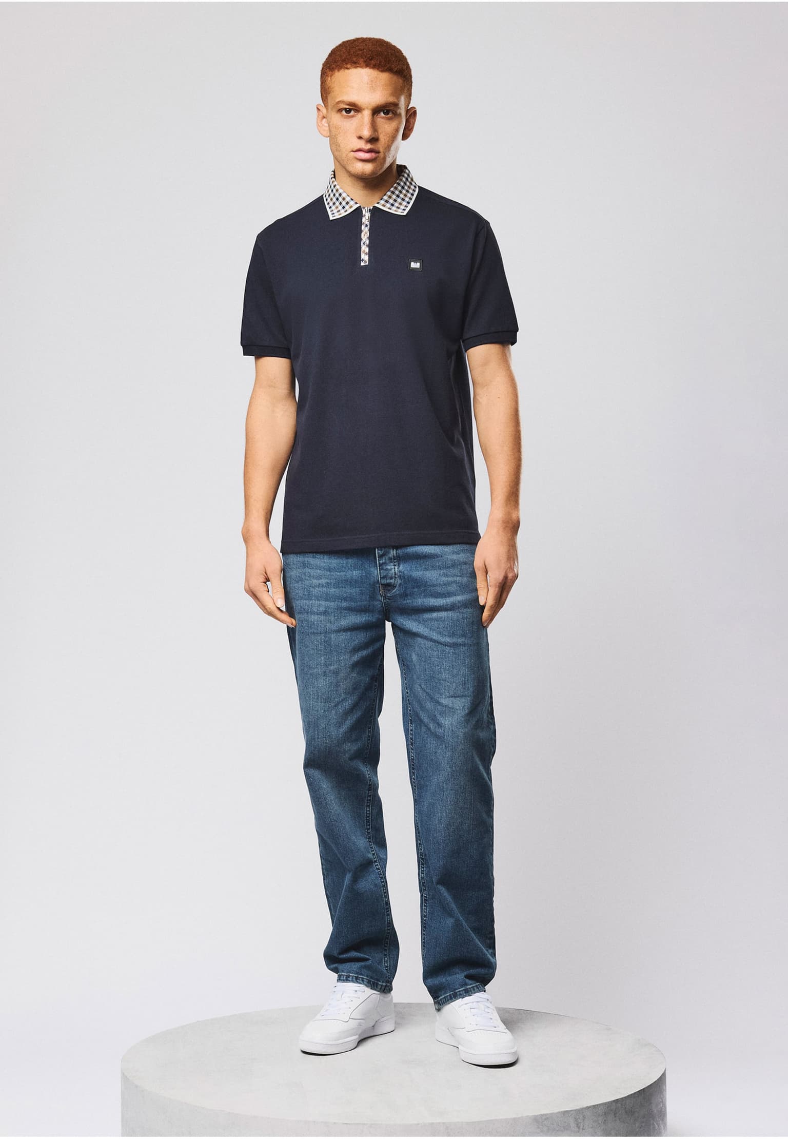 Weekend Offender TIPASA JACQUARD RIB POLO – Bild 3