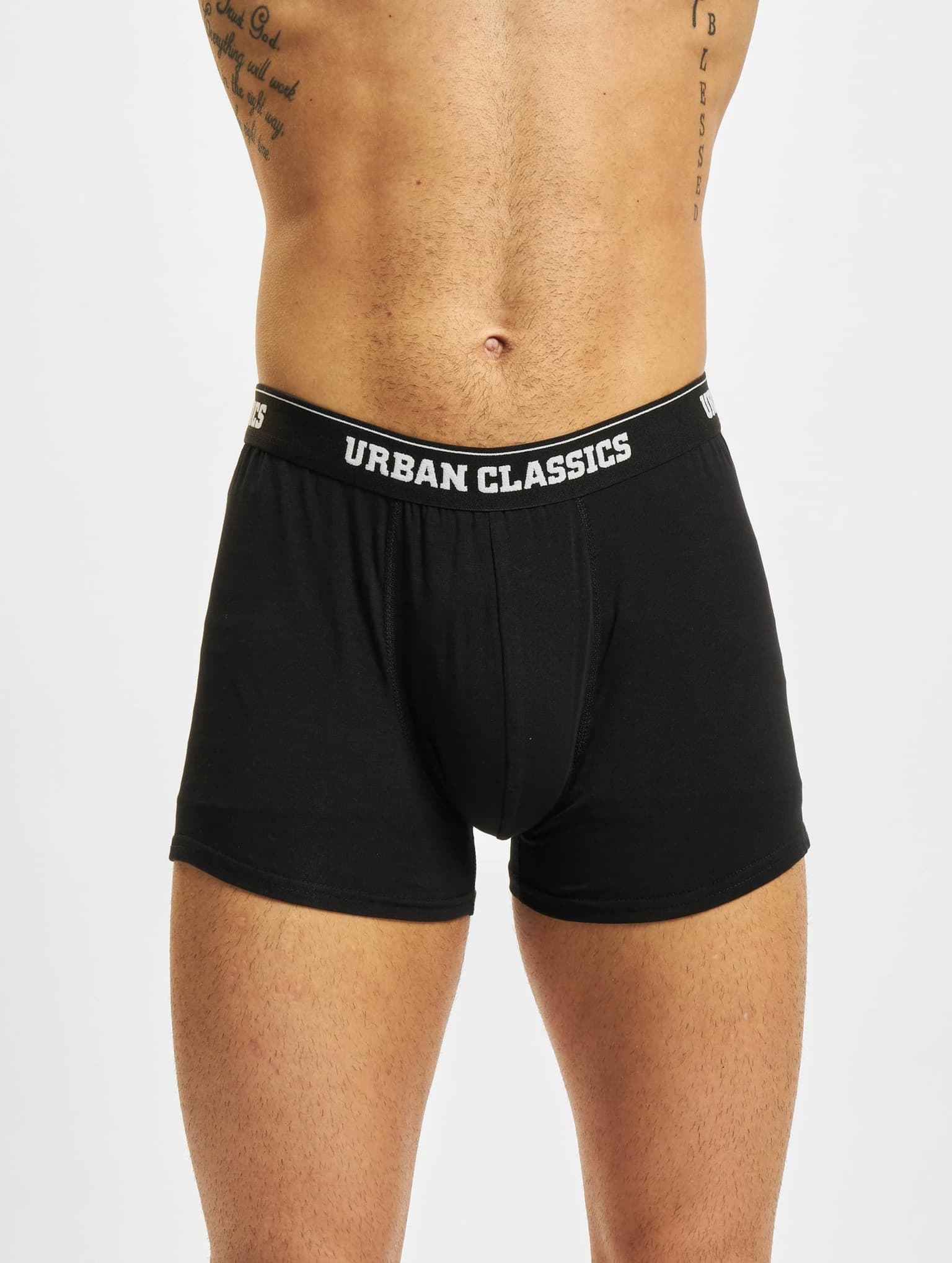Urban Classics Essentials Boxer Short 3-Pack – Bild 2