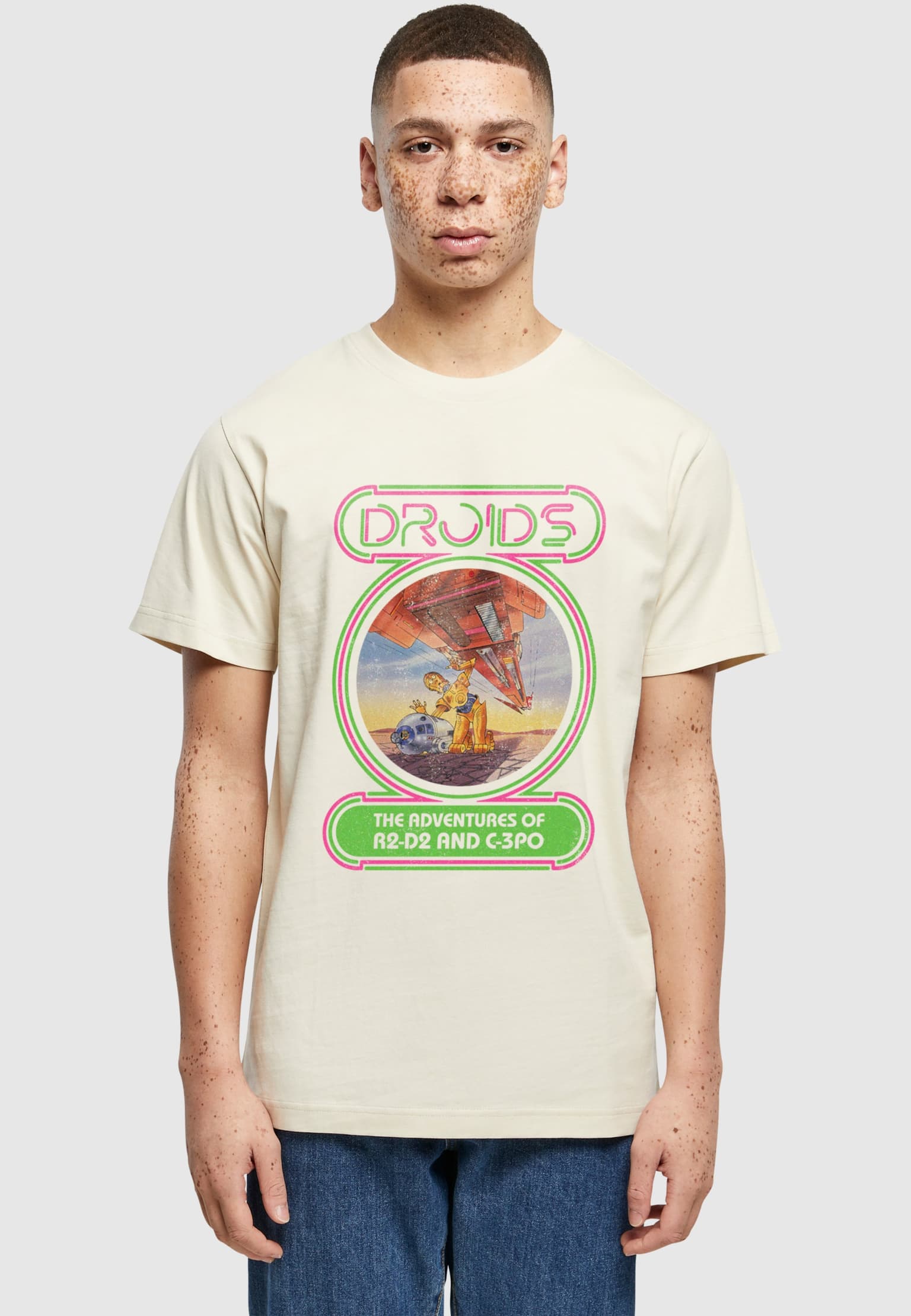 Merchcode Star Wars Droids Tee