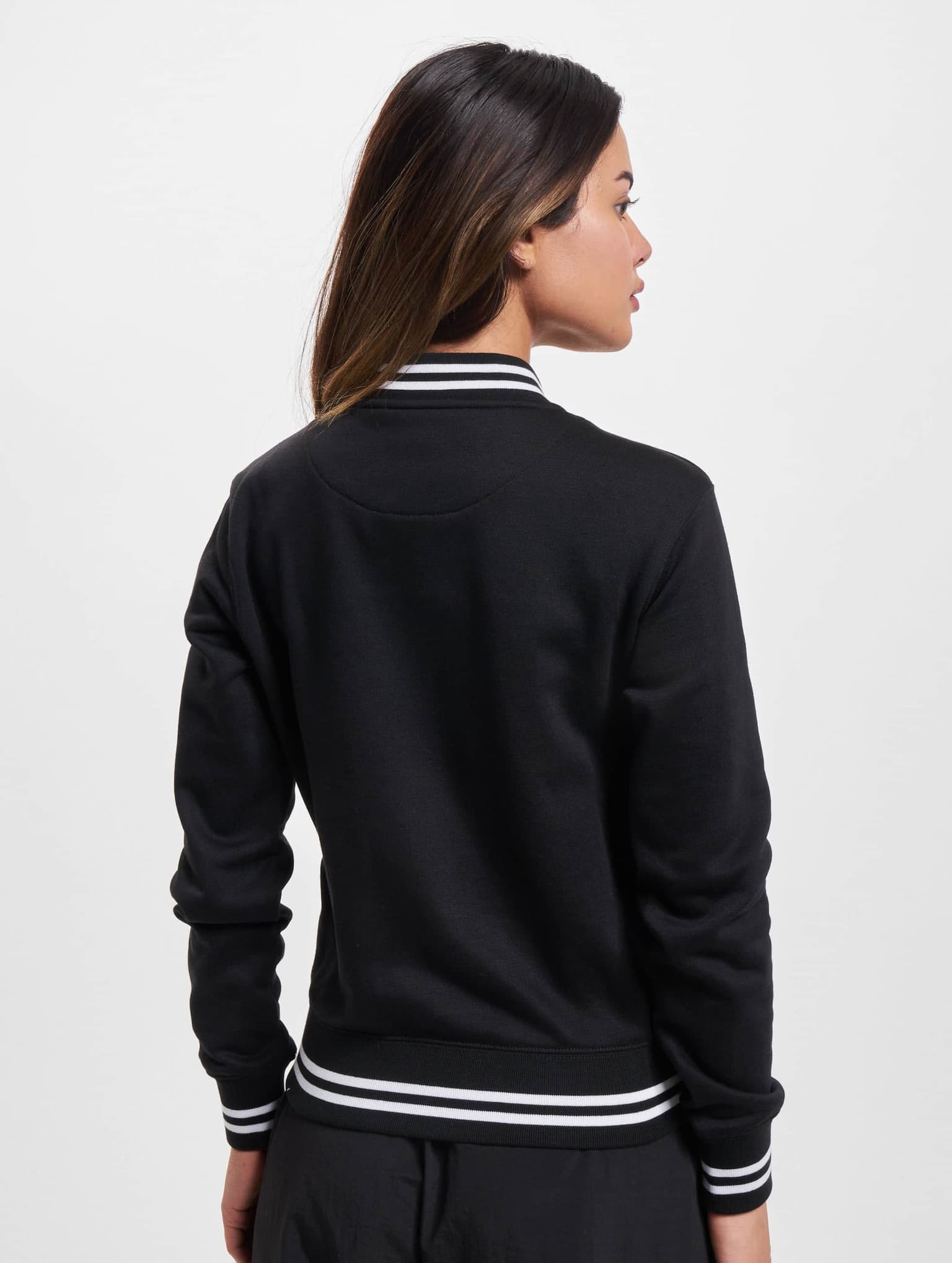 Urban Classics Ladies College Sweat Jacket – Bild 2