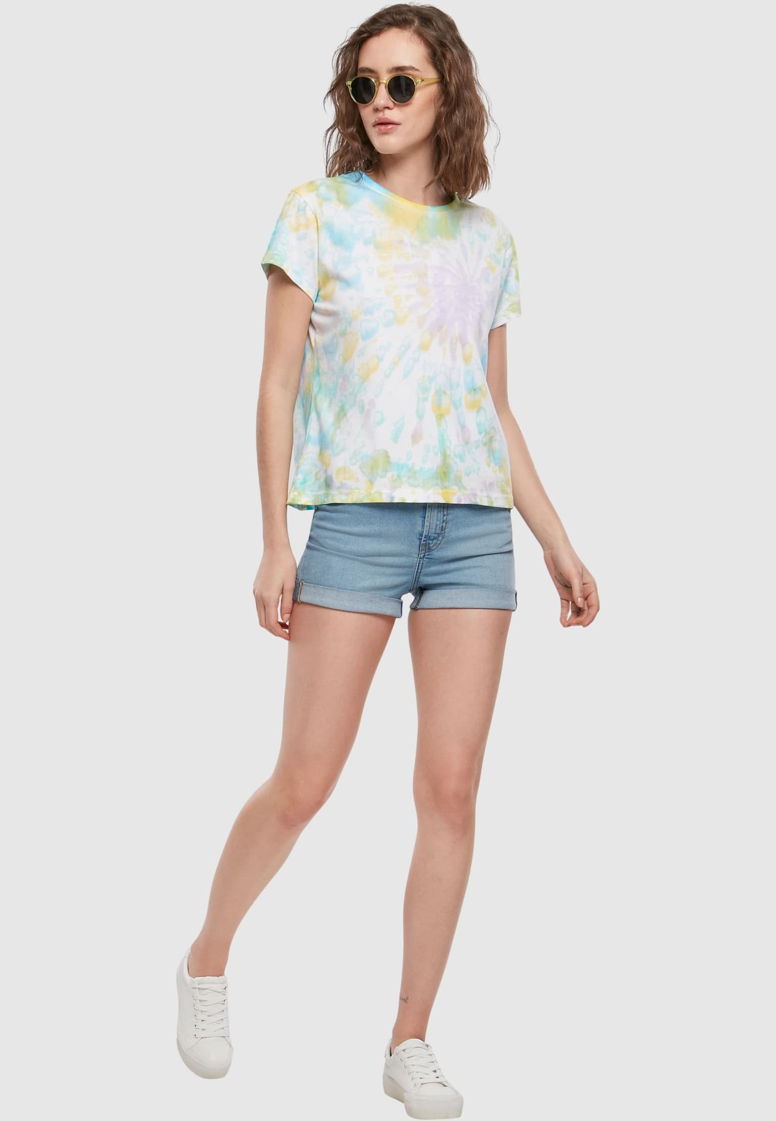 Urban Classics Ladies Tie Dye Boyfriend Tee – Bild 4
