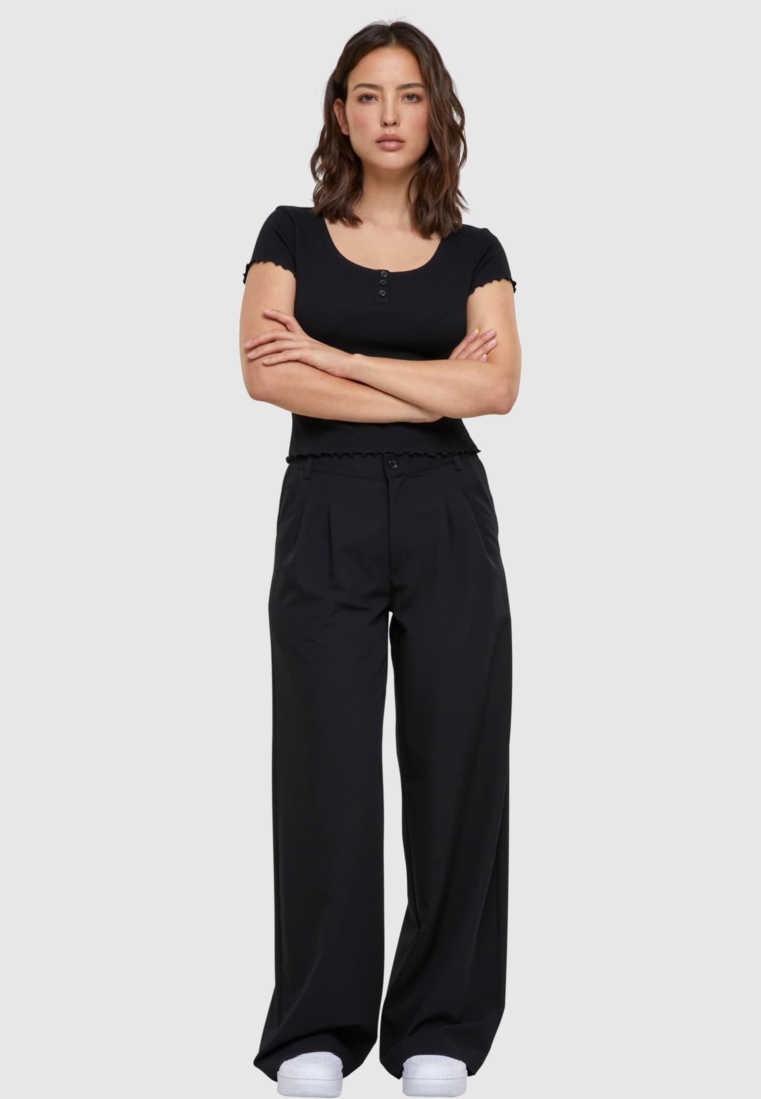 Urban Classics Ladies Rib Babylock Tee – Bild 4