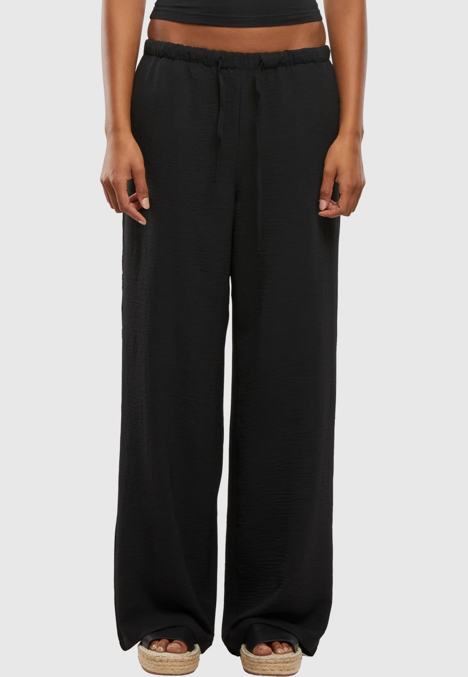 Urban Classics Ladies Structured Wideleg Pants – Bild 3