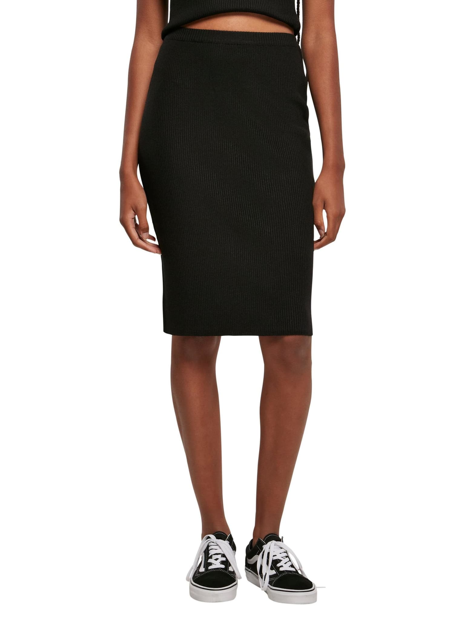 Urban Classics Ladies Rib Knit Midi Skirt – Bild 4
