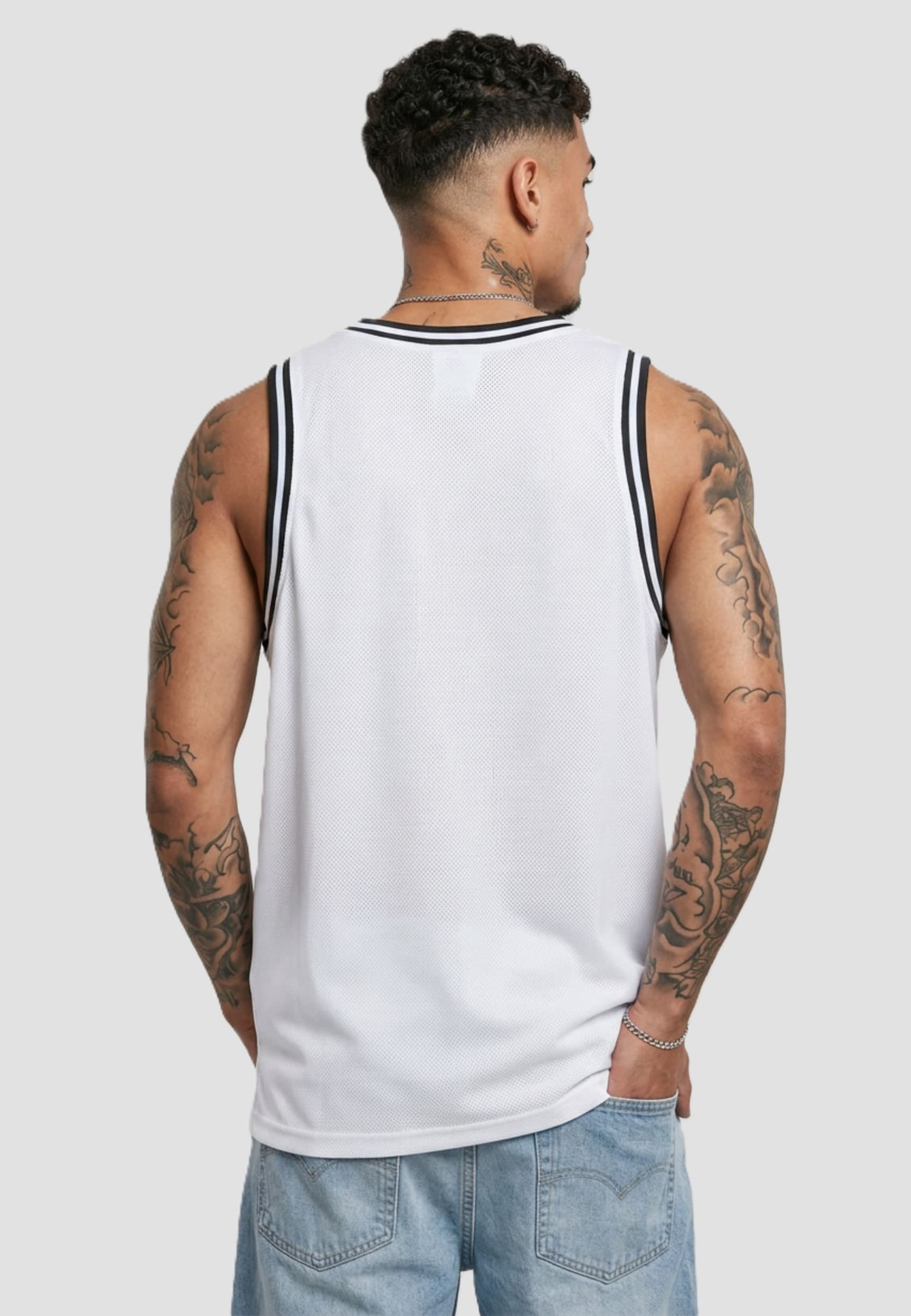 Urban Classics Mesh Tanktop – Bild 2