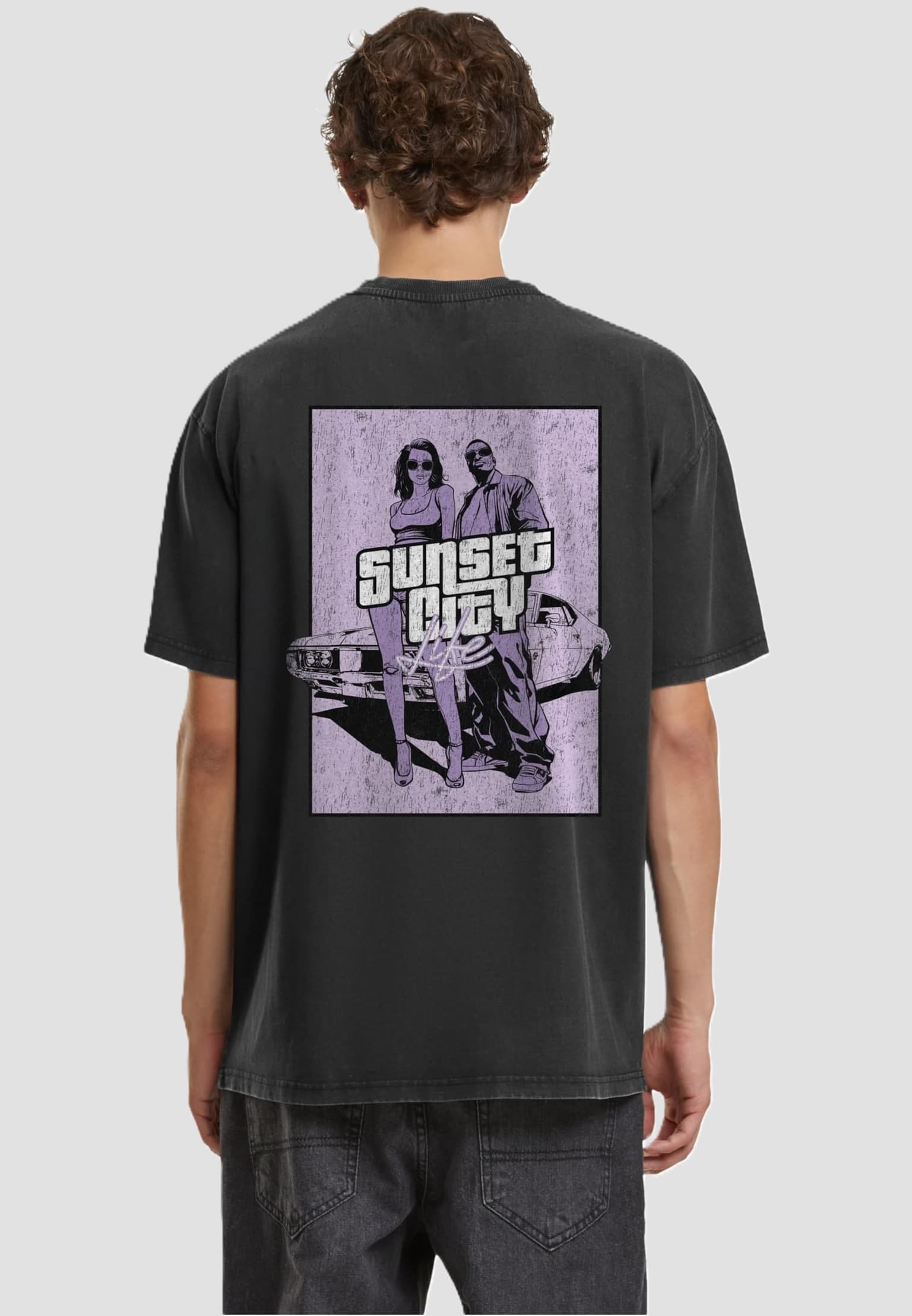 Mister Tee Sunset City Vintage Heavy Loose – Bild 2