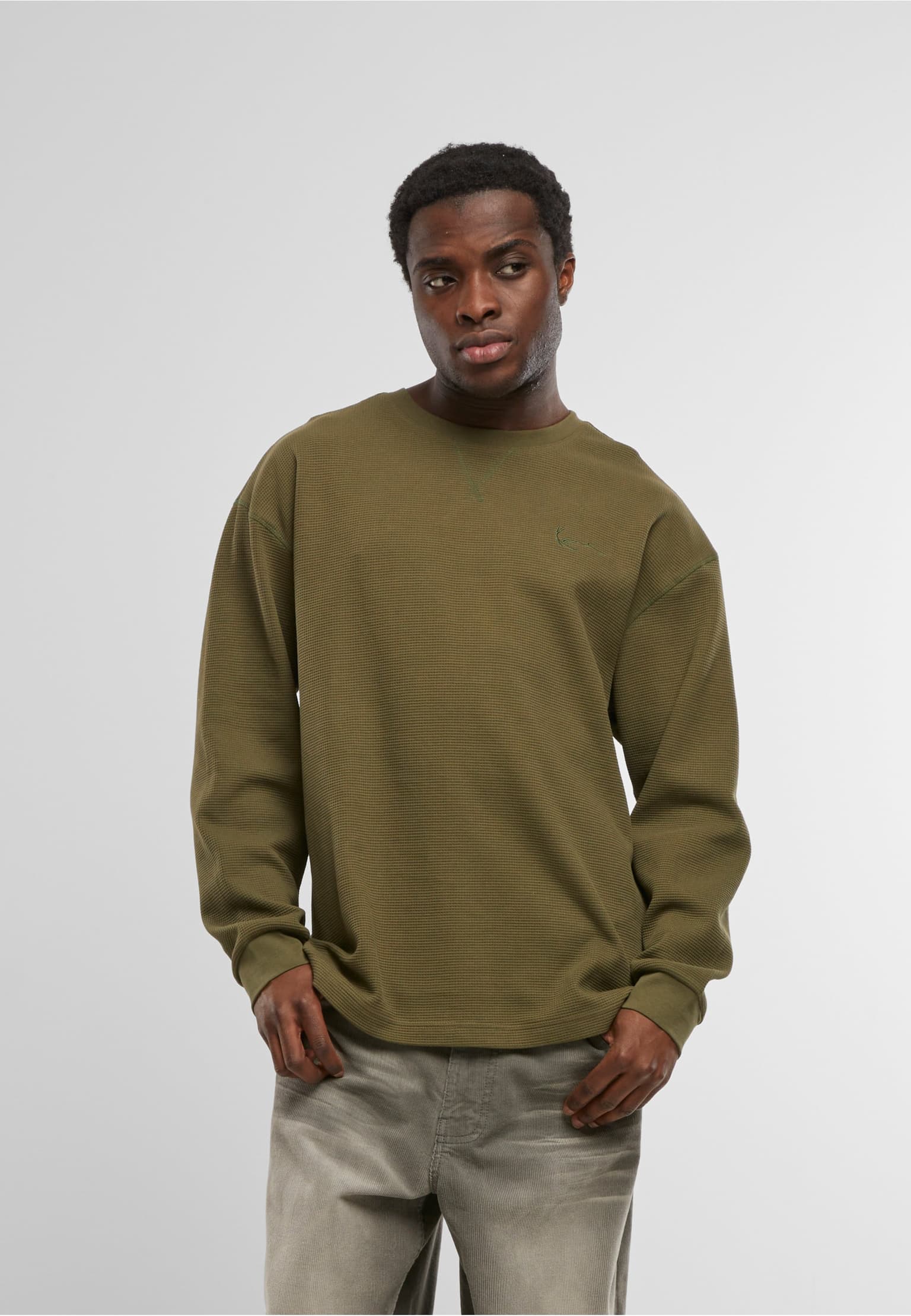 Karl Kani Signature Boxy Waffle Longsleeve