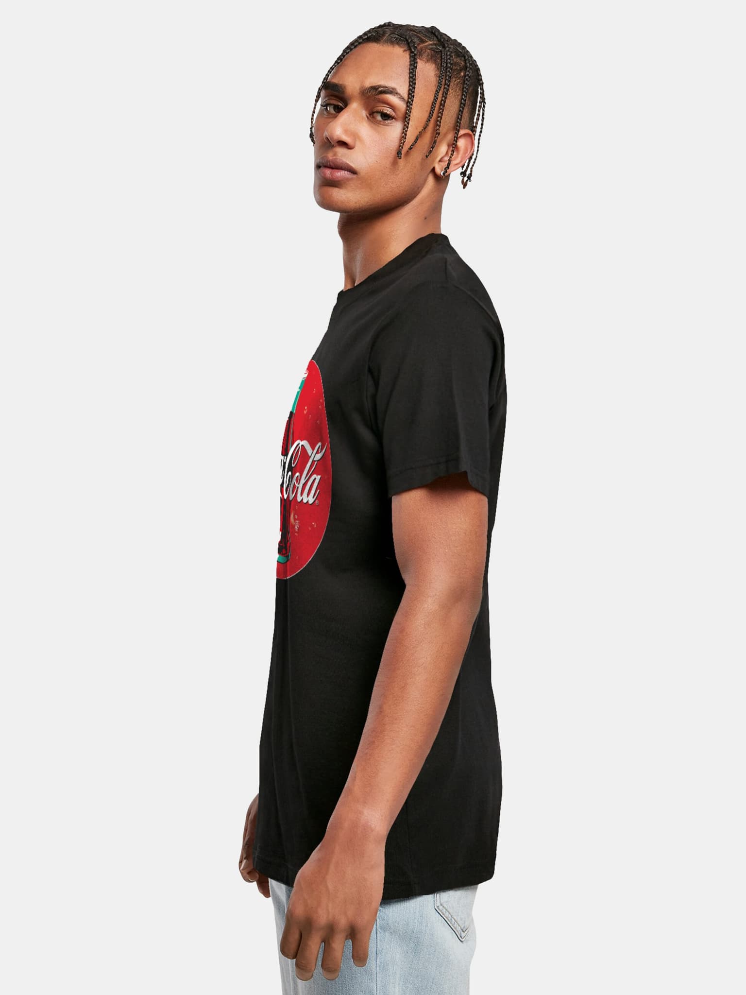 Merchcode Coca Cola Bottle Logo Tee – Bild 3