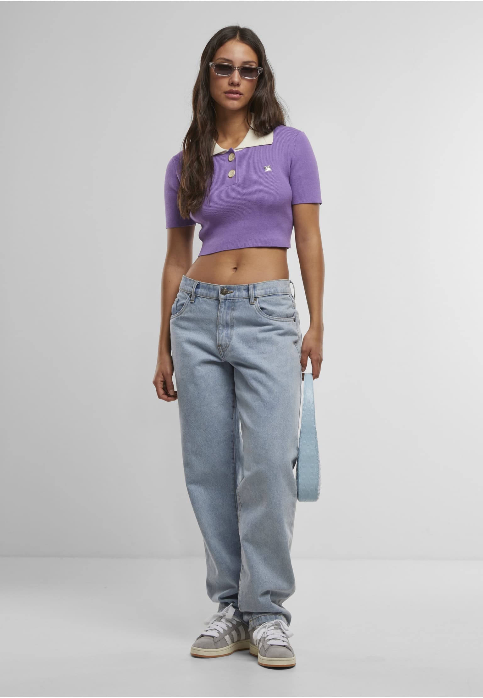 PEQUS Cropped Button up Knit Sweater – Bild 3