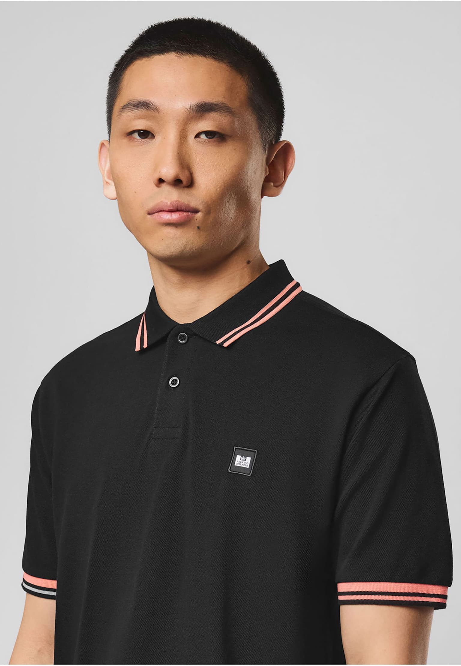 Weekend Offender LEVANTO POLO WITH CONTRAST TIPPING – Bild 4