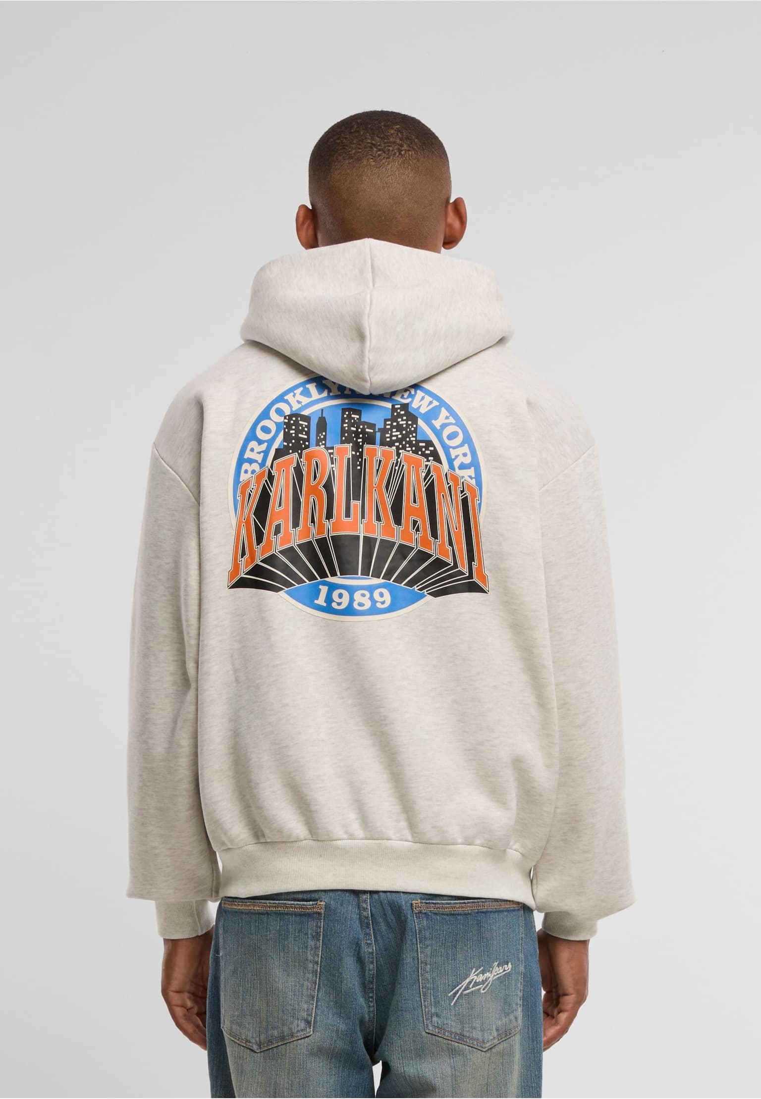 Karl Kani Signature Oversized Zip Hoodie