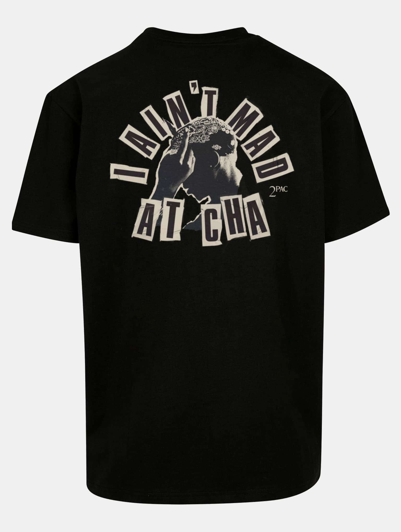 Merchcode Mister Tee 2Pac I ain't mad at cha Oversize – Bild 4