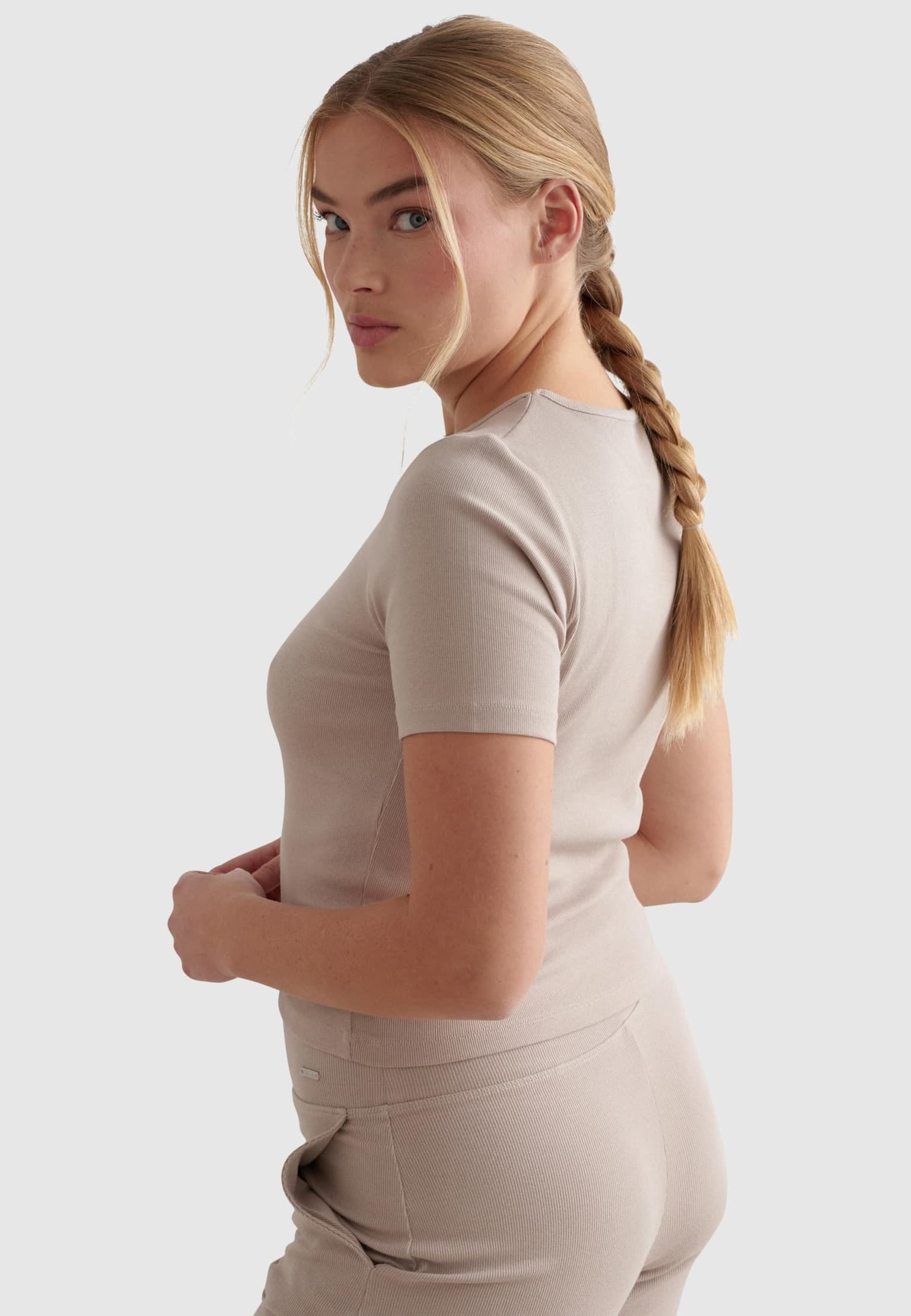 AIMN Ease Ribbed Short Sleeve – Bild 2