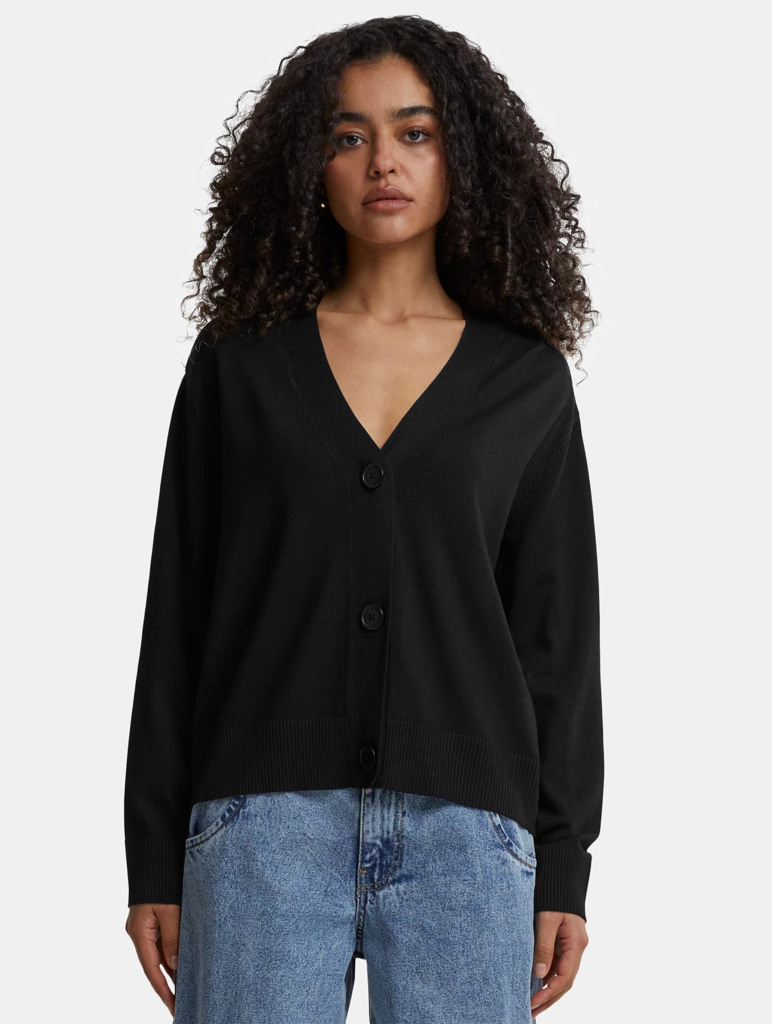 Urban Classics Ladies Knitted Strickjacke – Bild 3