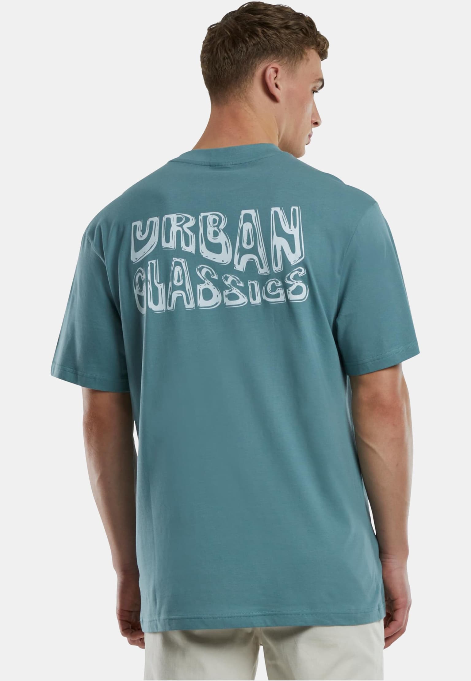 Urban Classics UC Shiny Logo Tall Tee – Bild 2
