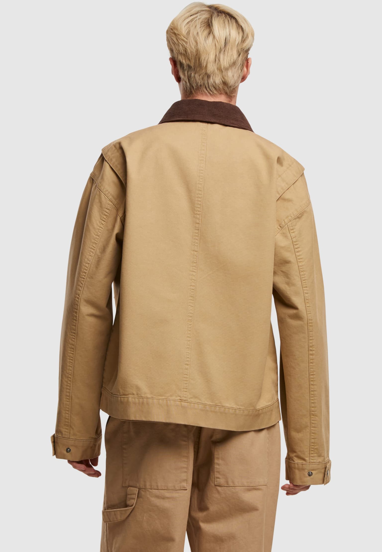 Urban Classics Mens Workwear Cotton Jacket – Bild 2