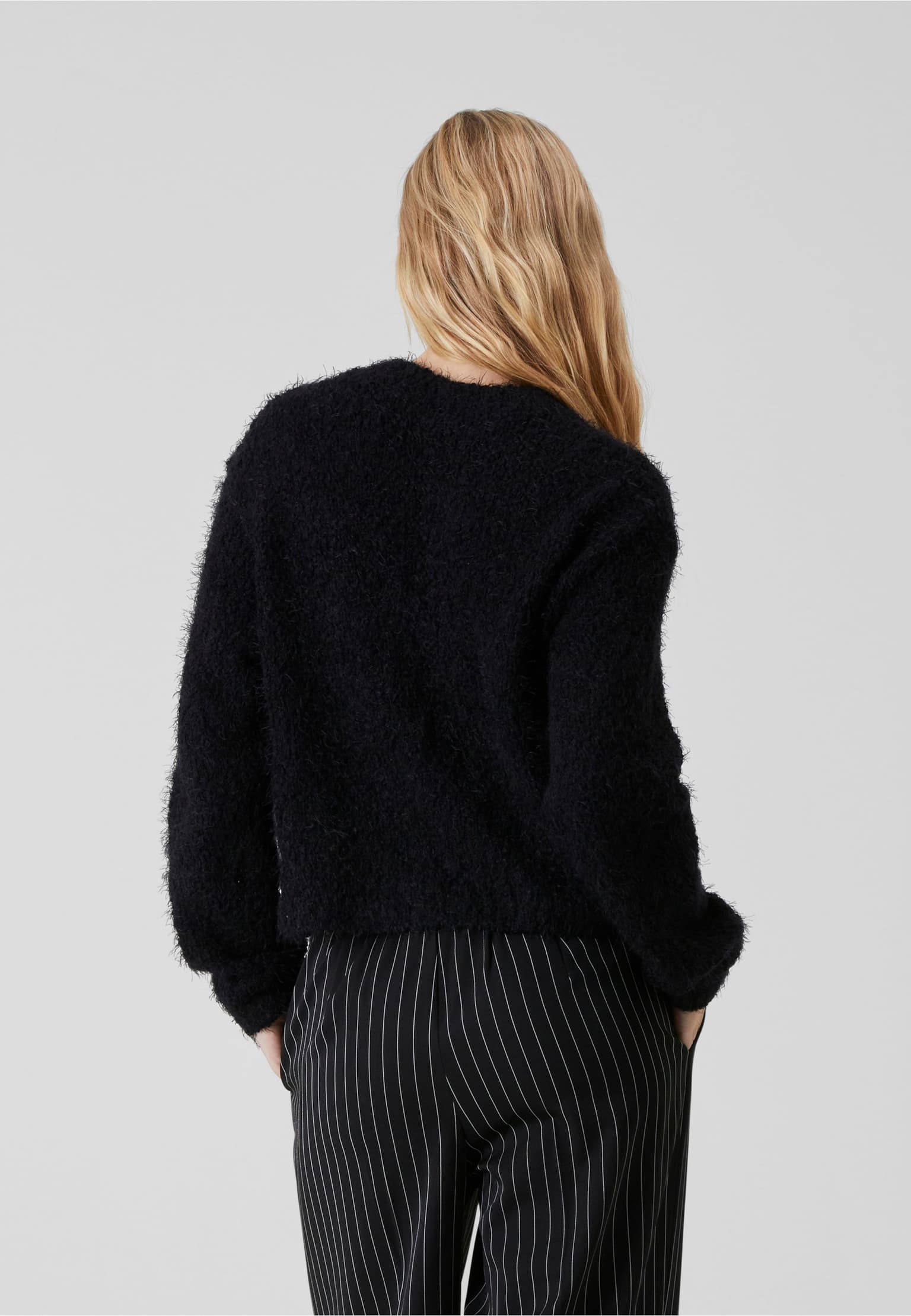 Noisy May NMSASSY L/S O-NECK KNIT FWD – Bild 2