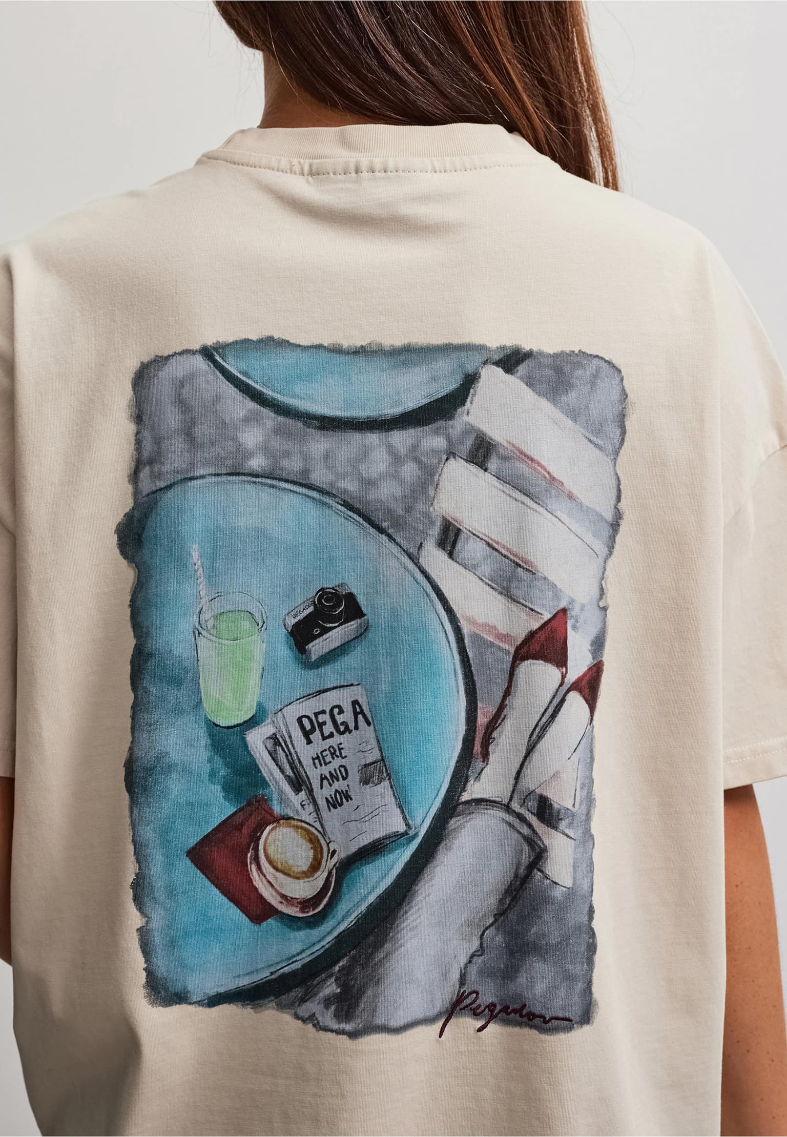 PEGADOR TRANI OVERSIZED TEE – Bild 3