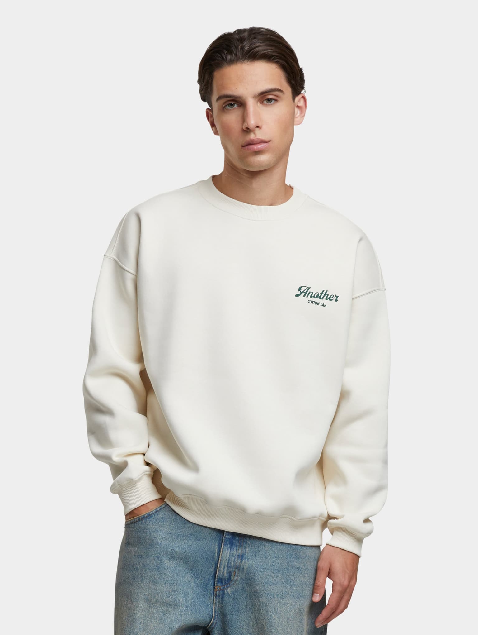 Another Cotton Lab Sunday Driving Oversize Sweatshirt – Bild 2