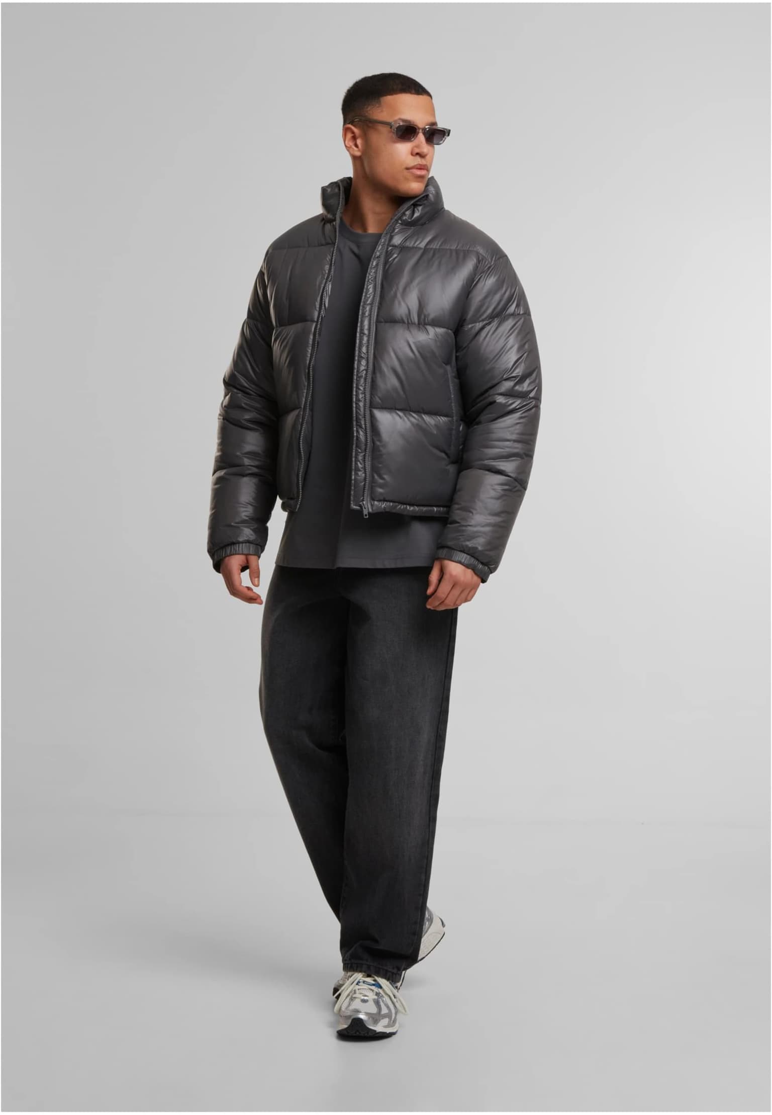 Urban Classics Shiny Puffer Jacket – Bild 4
