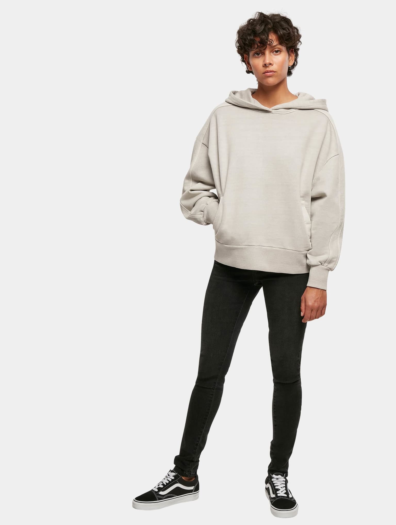 Urban Classics Ladies Heavy Terry Garment Dye Hoody – Bild 4