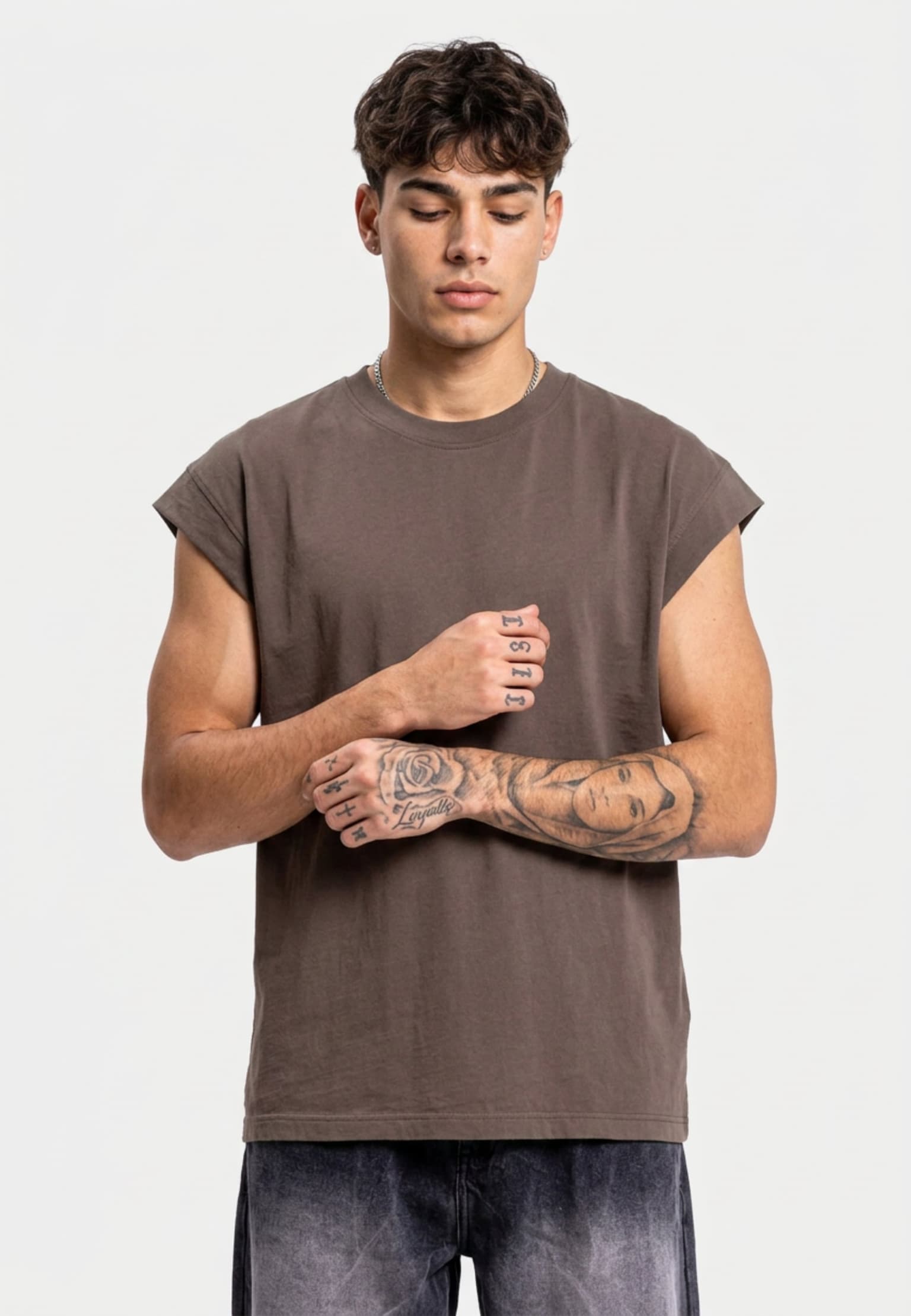 Favela Muscle Distressed Shirt