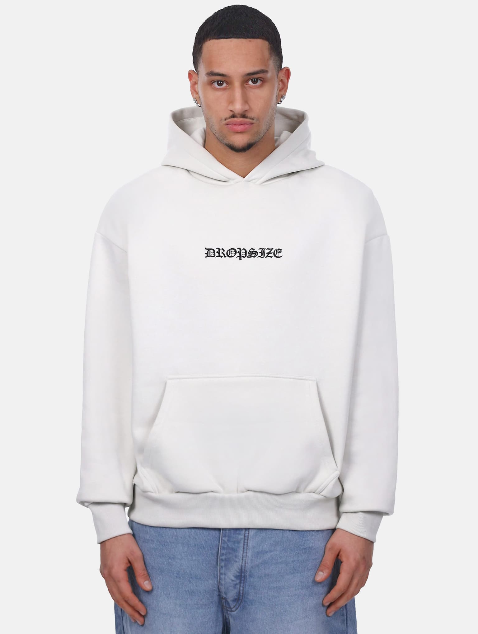 Dropsize HEAVY OVERSIZE CRIME HOODIE