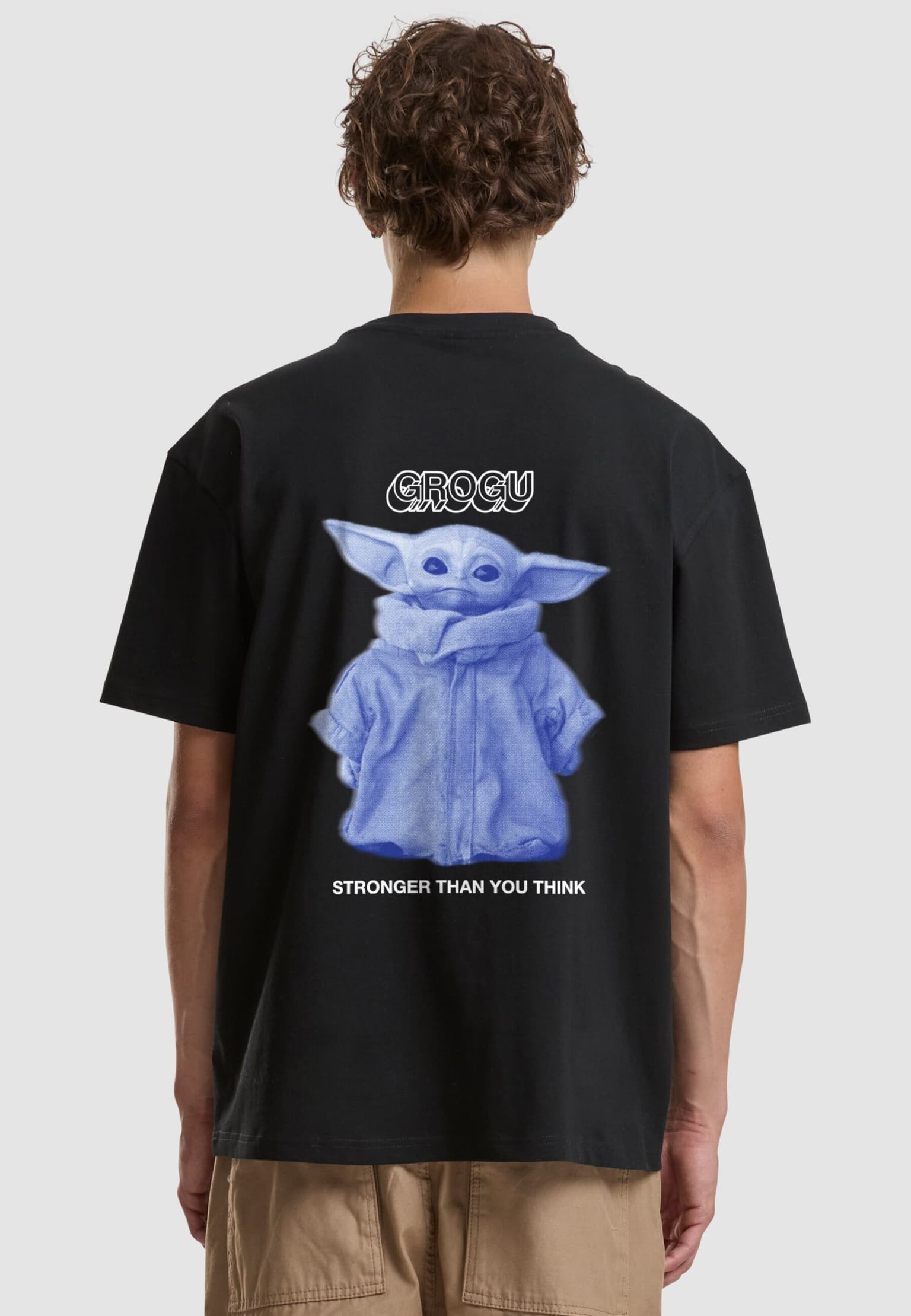 Merchcode Star Wars Mandalorian Stronger that you think Loose Tee – Bild 2