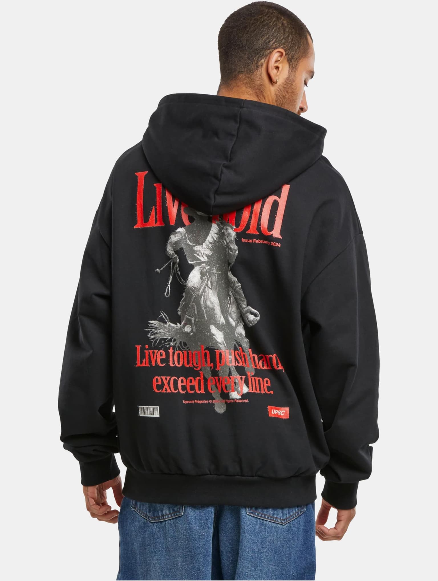 Mister Tee Upscale Live Bold Oversize Hoody – Bild 2