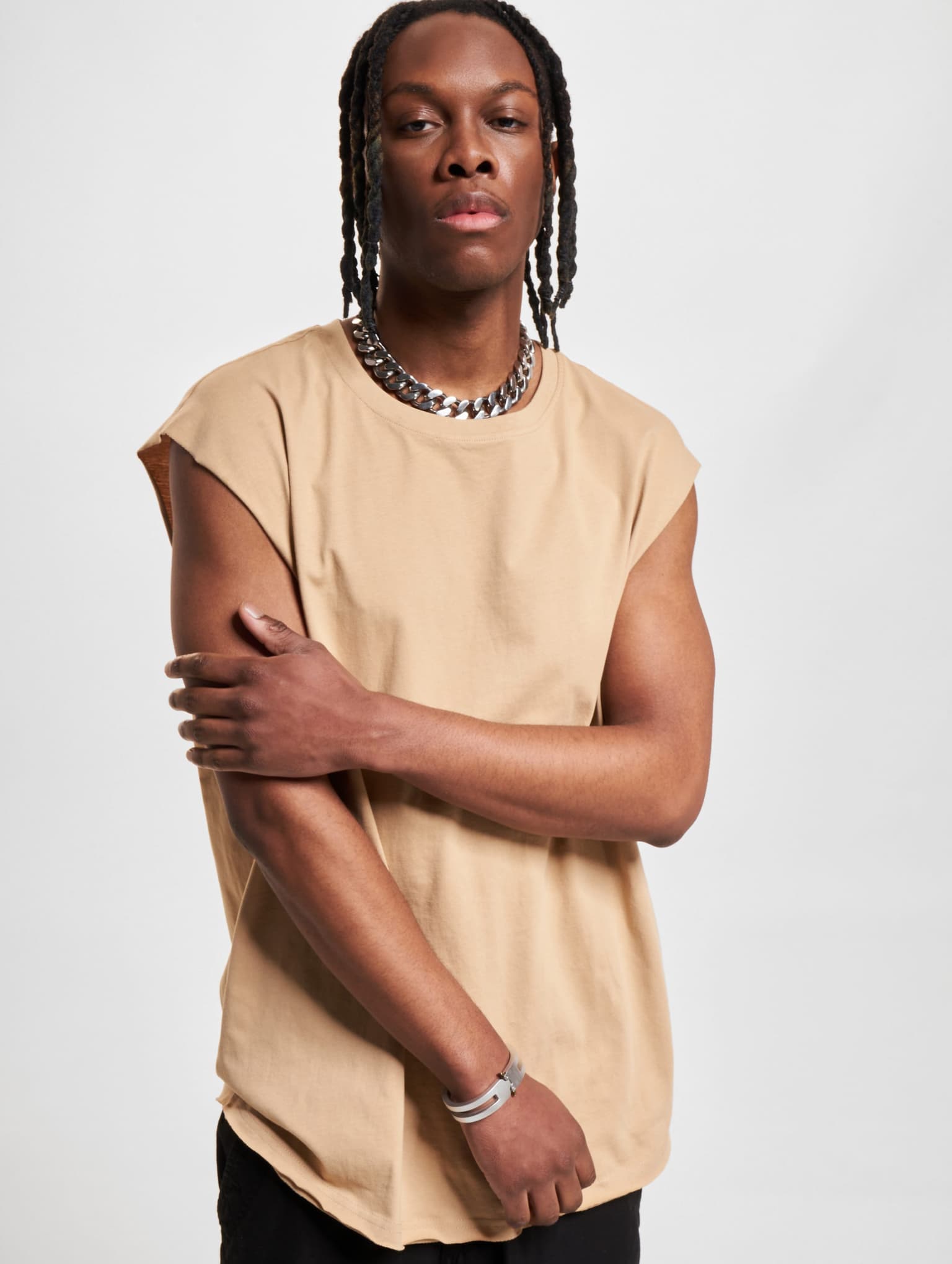 Urban Classics Open Edge Sleeveless Tee