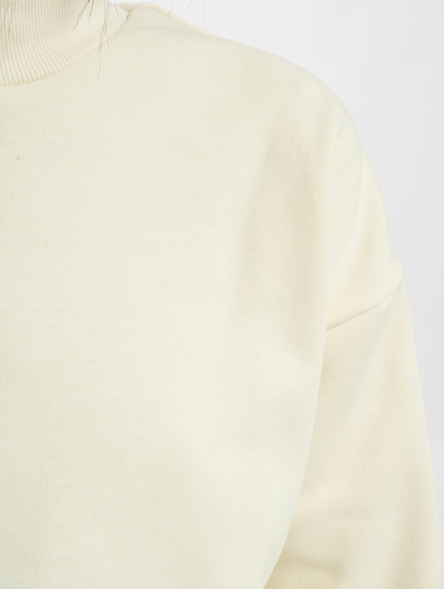 Urban Classics Ladies Cropped Oversized Sweat High Neck Crew – Bild 4