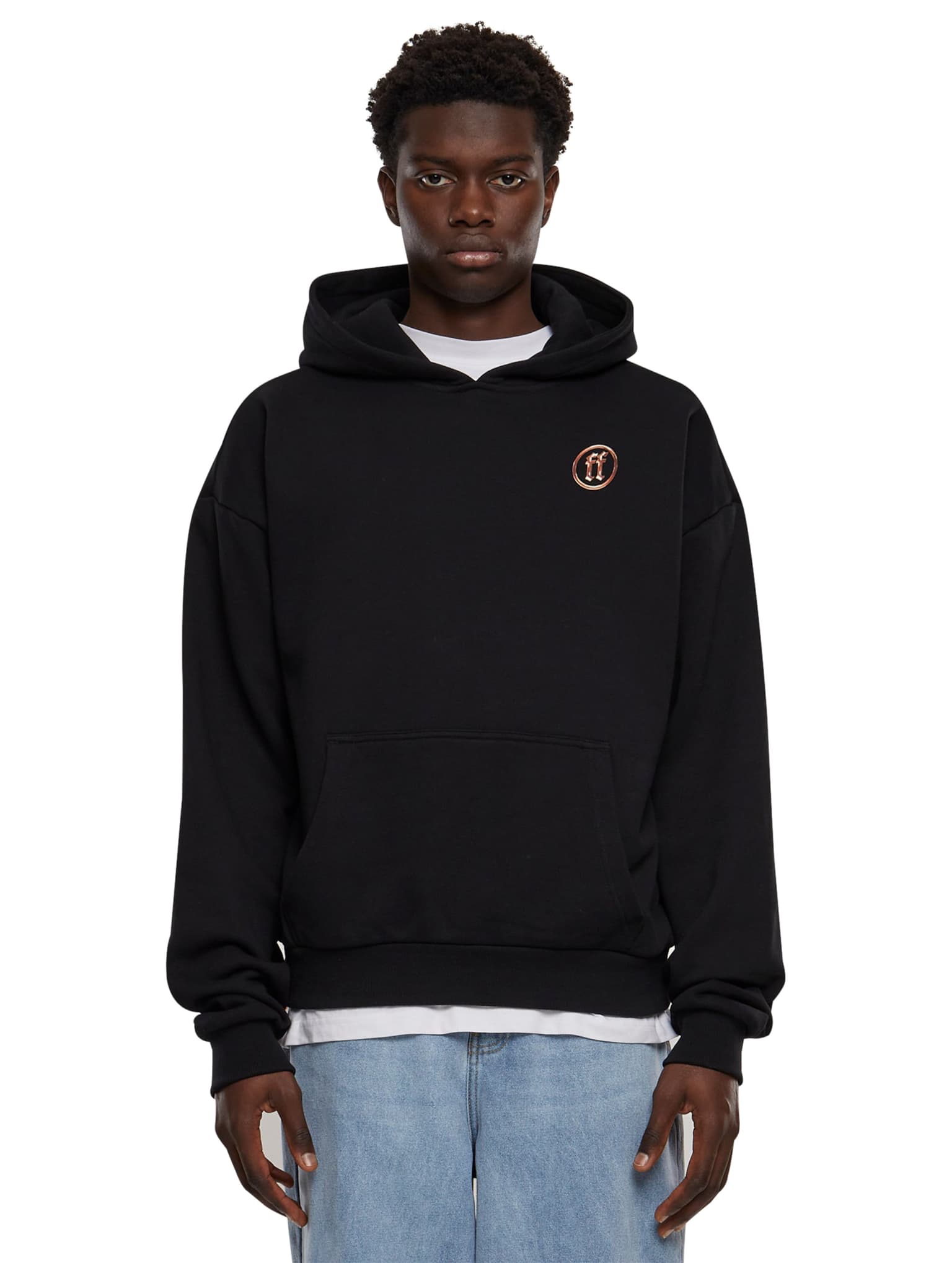 Forgotten Faces Chrome Wings Ultra Heavy Oversized Hoody – Bild 3