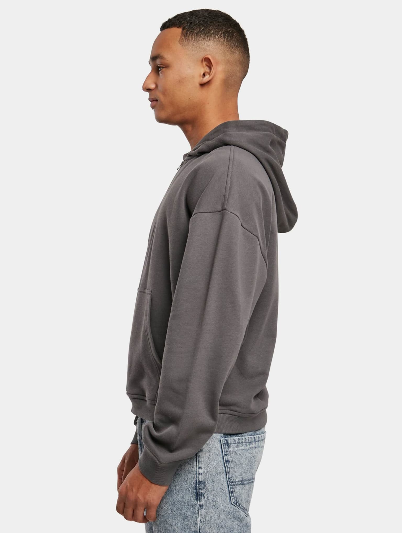 Urban Classics Boxy Zip Hoody – Bild 3