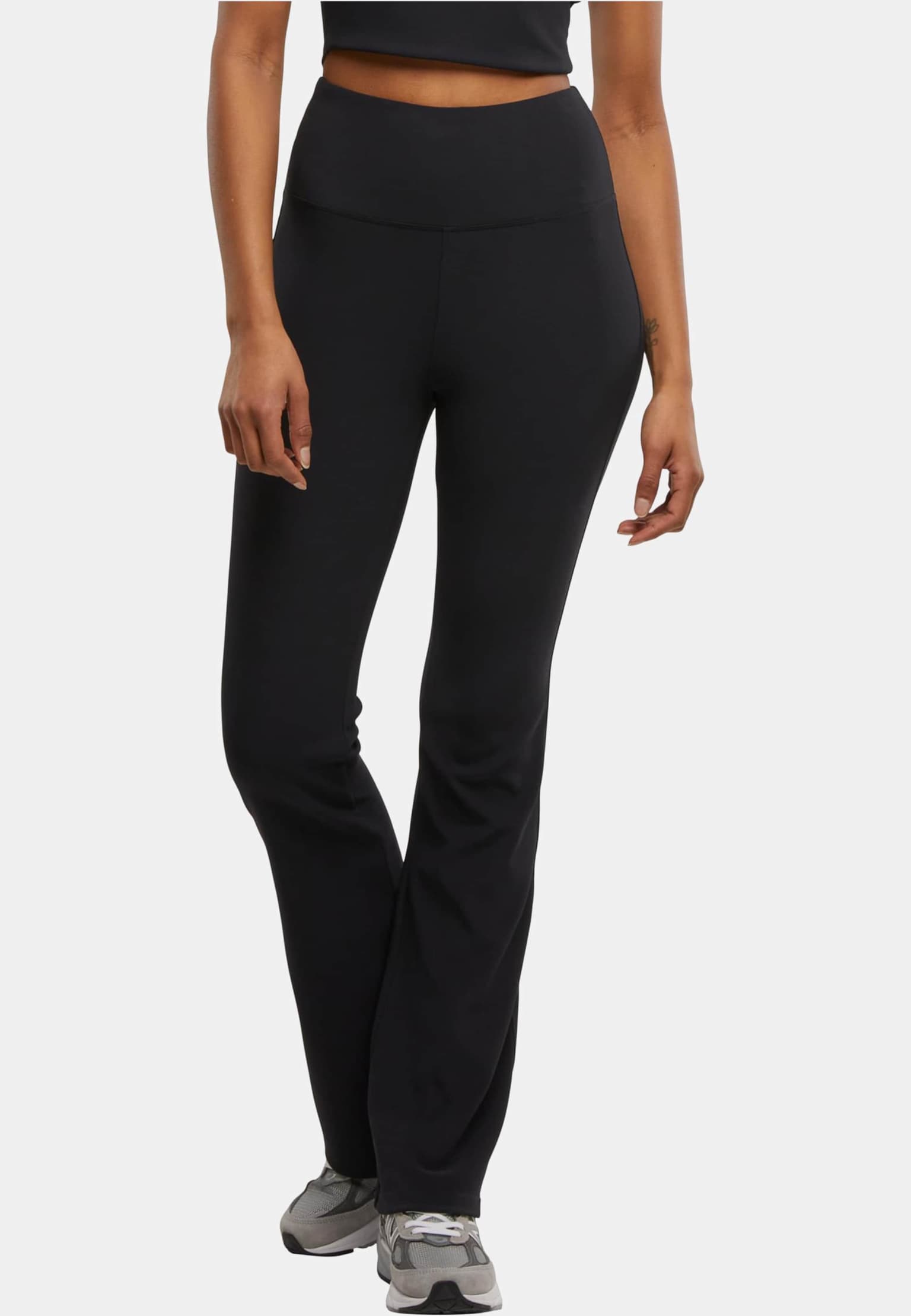 Urban Classics Ladies Flared Leggings Rib