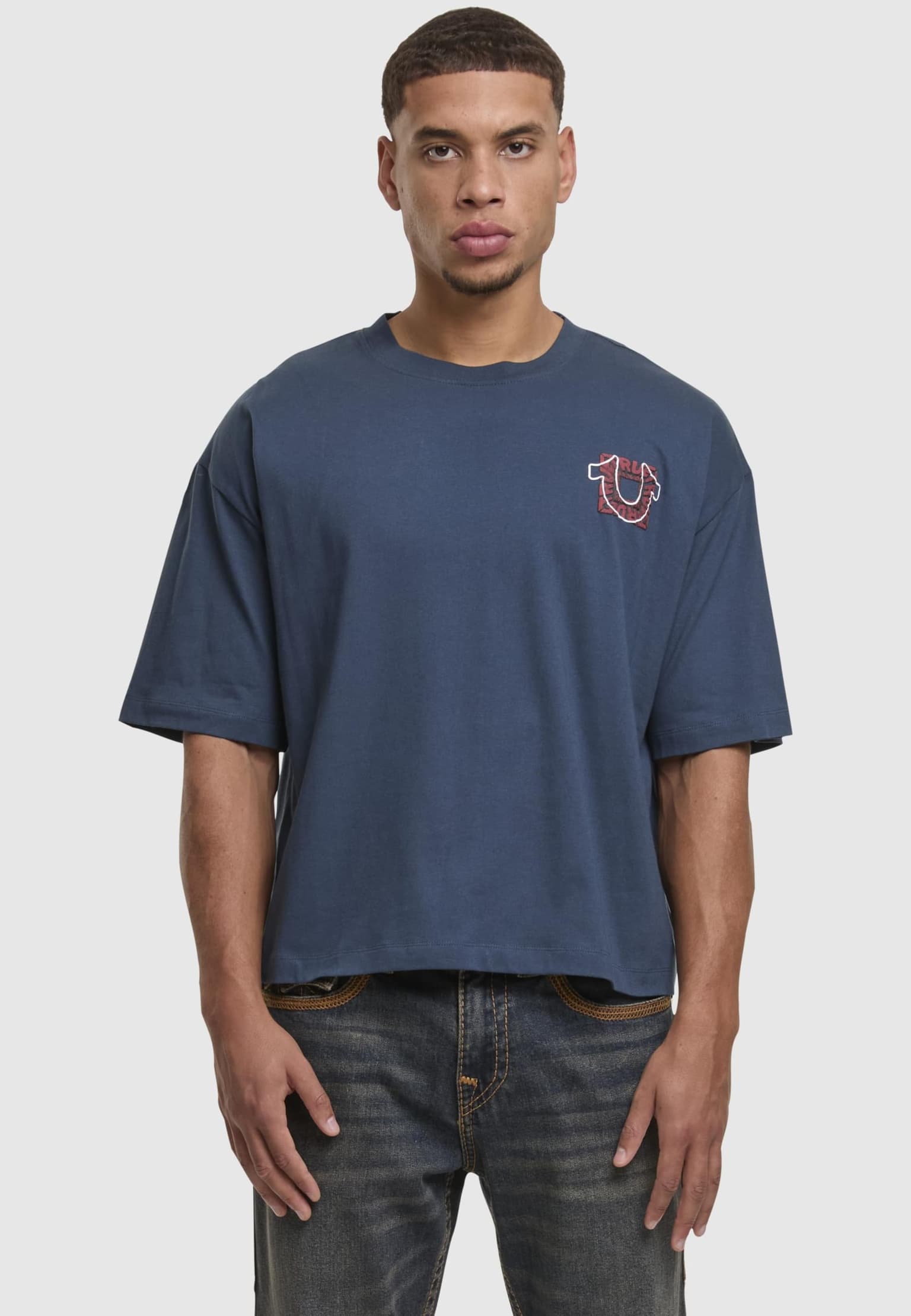 True Religion THUMBS UP BOXY TEE – Bild 3