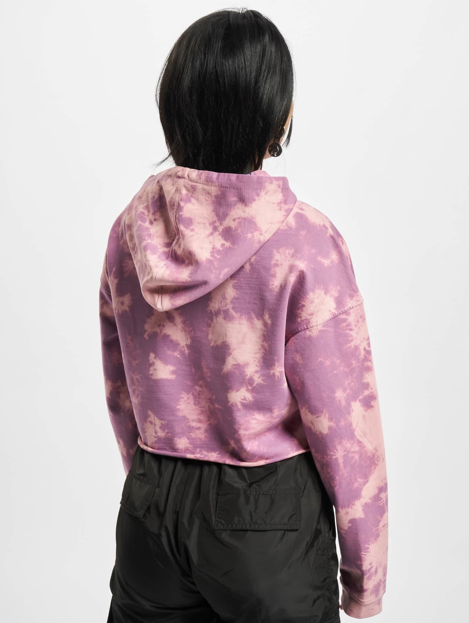 Urban Classics Ladies Oversized Short Bleached Hoody – Bild 2