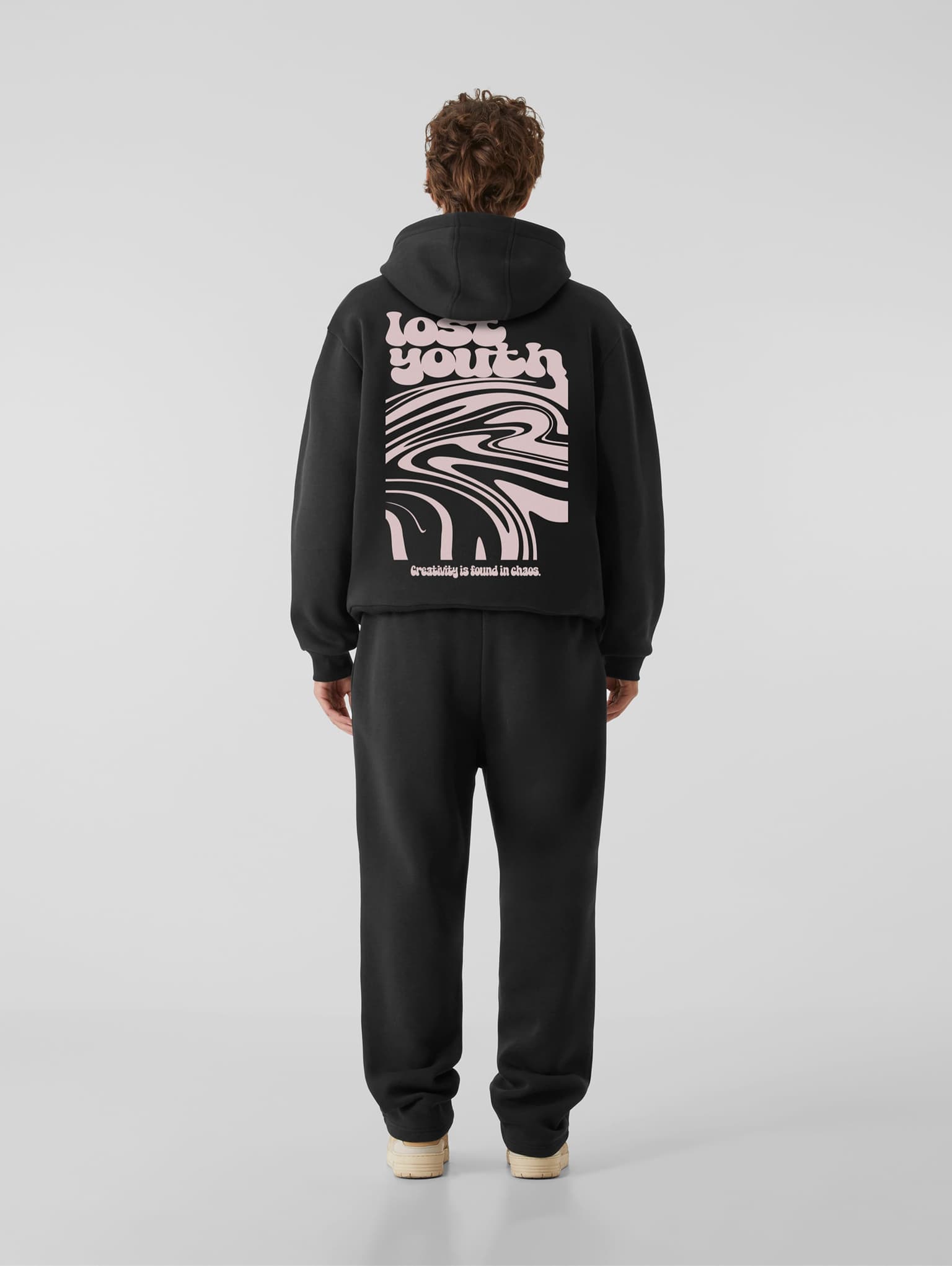 Lost Youth Oversized Chaos Flow Hoodie – Bild 3